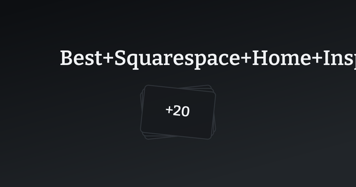 Best Squarespace Home Inspector Templates with count