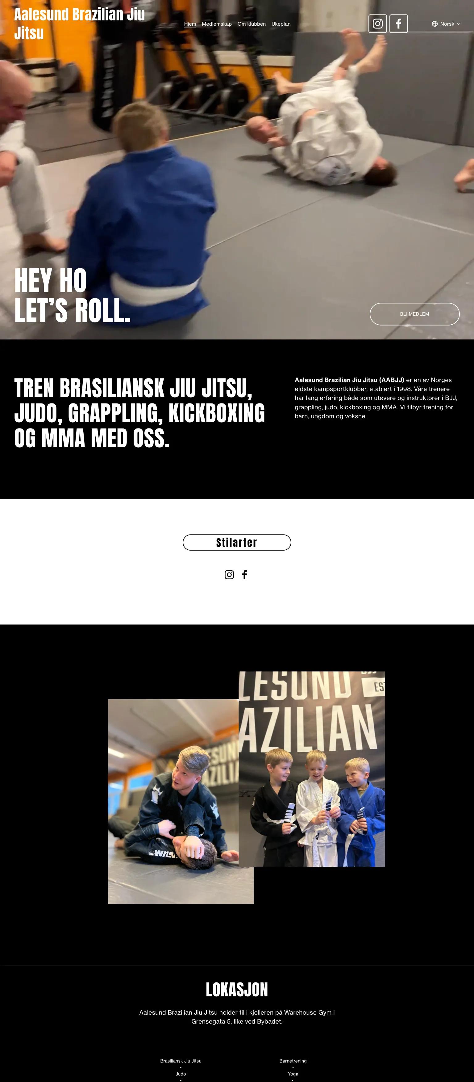 Aalesund Brazilian Jiu Jitsu screenshot