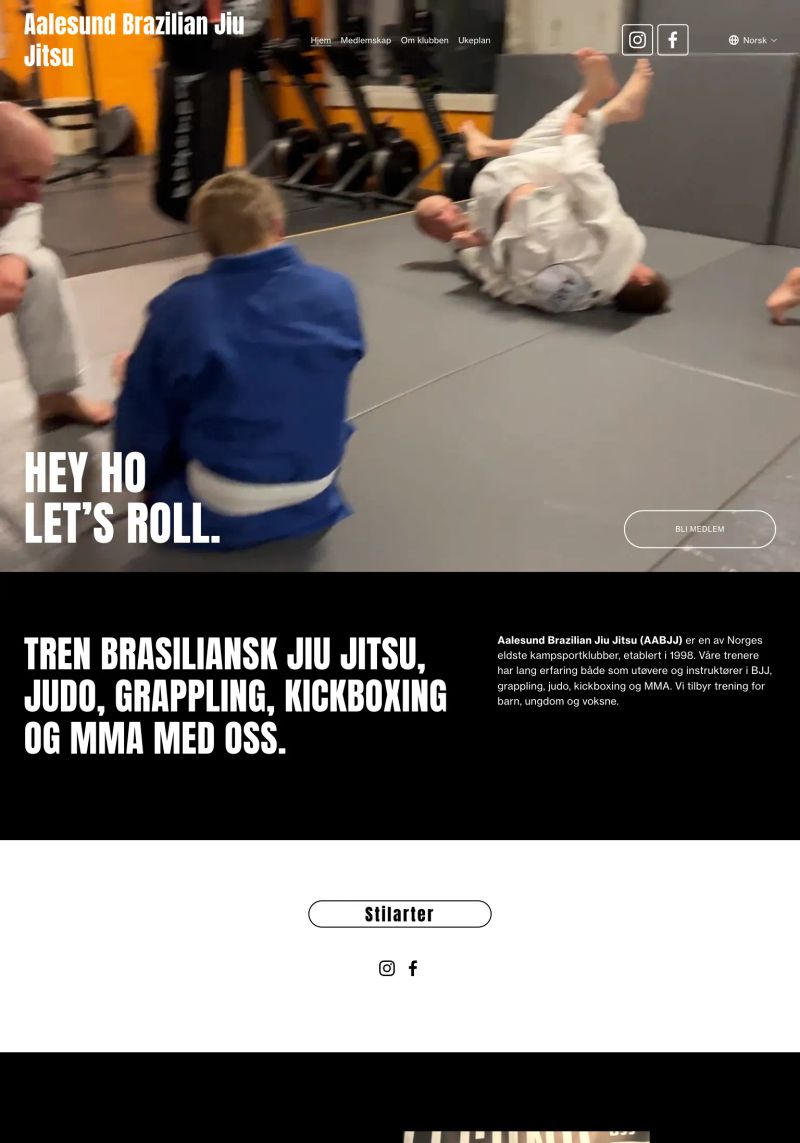 Aalesund Brazilian Jiu Jitsu screenshot
