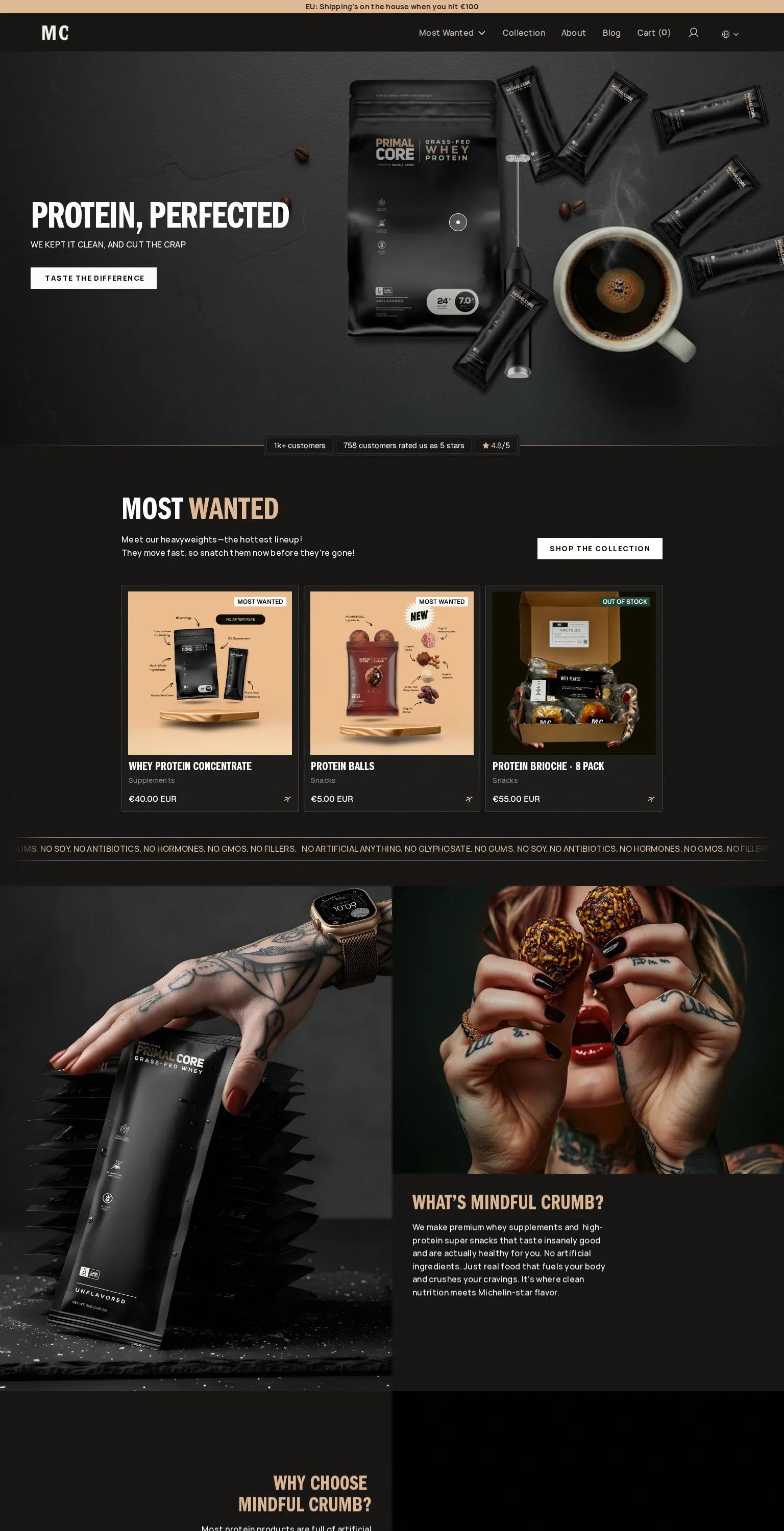 Mindful Crumb screenshot