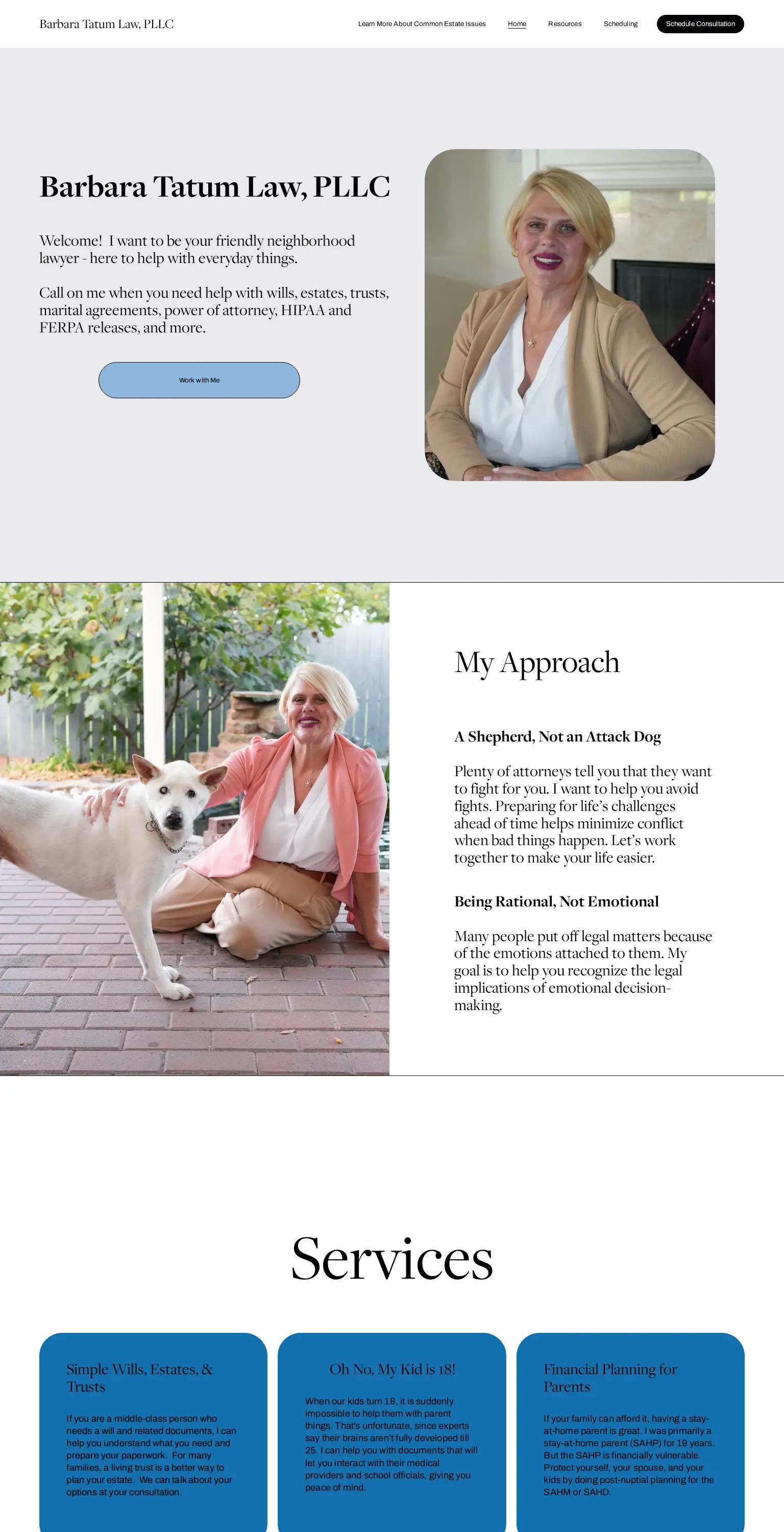 Barbara Tatum Law screenshot