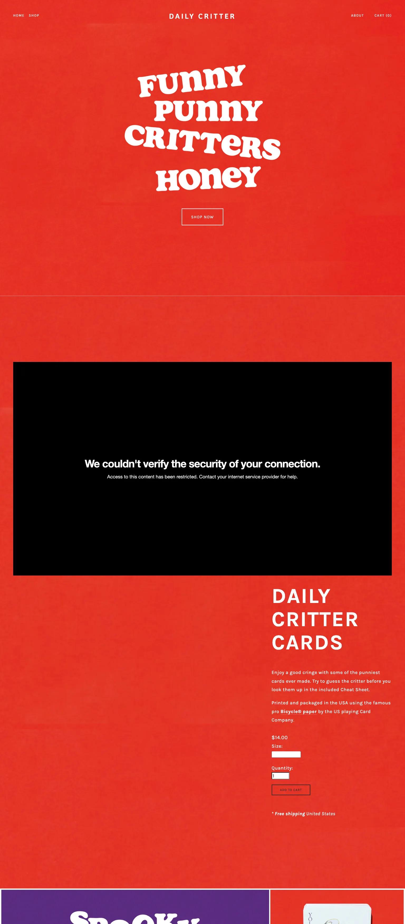 Daily Critter screenshot