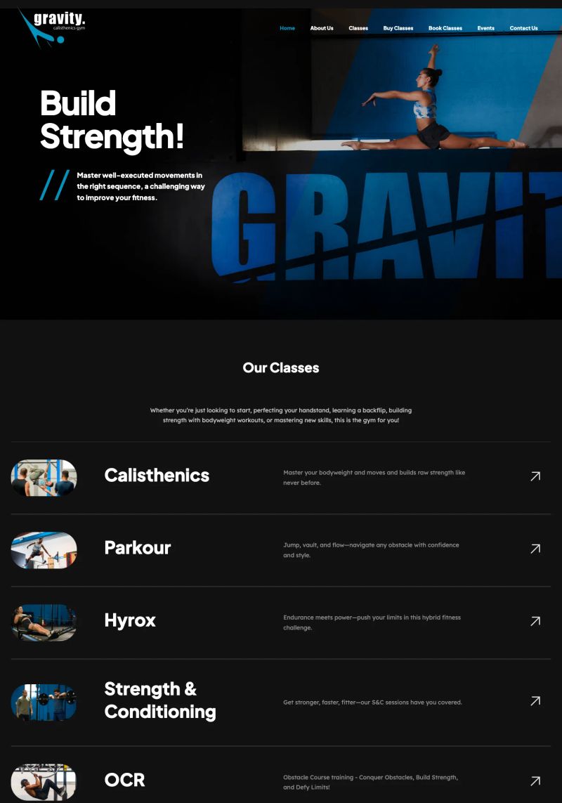 Gravity screenshot