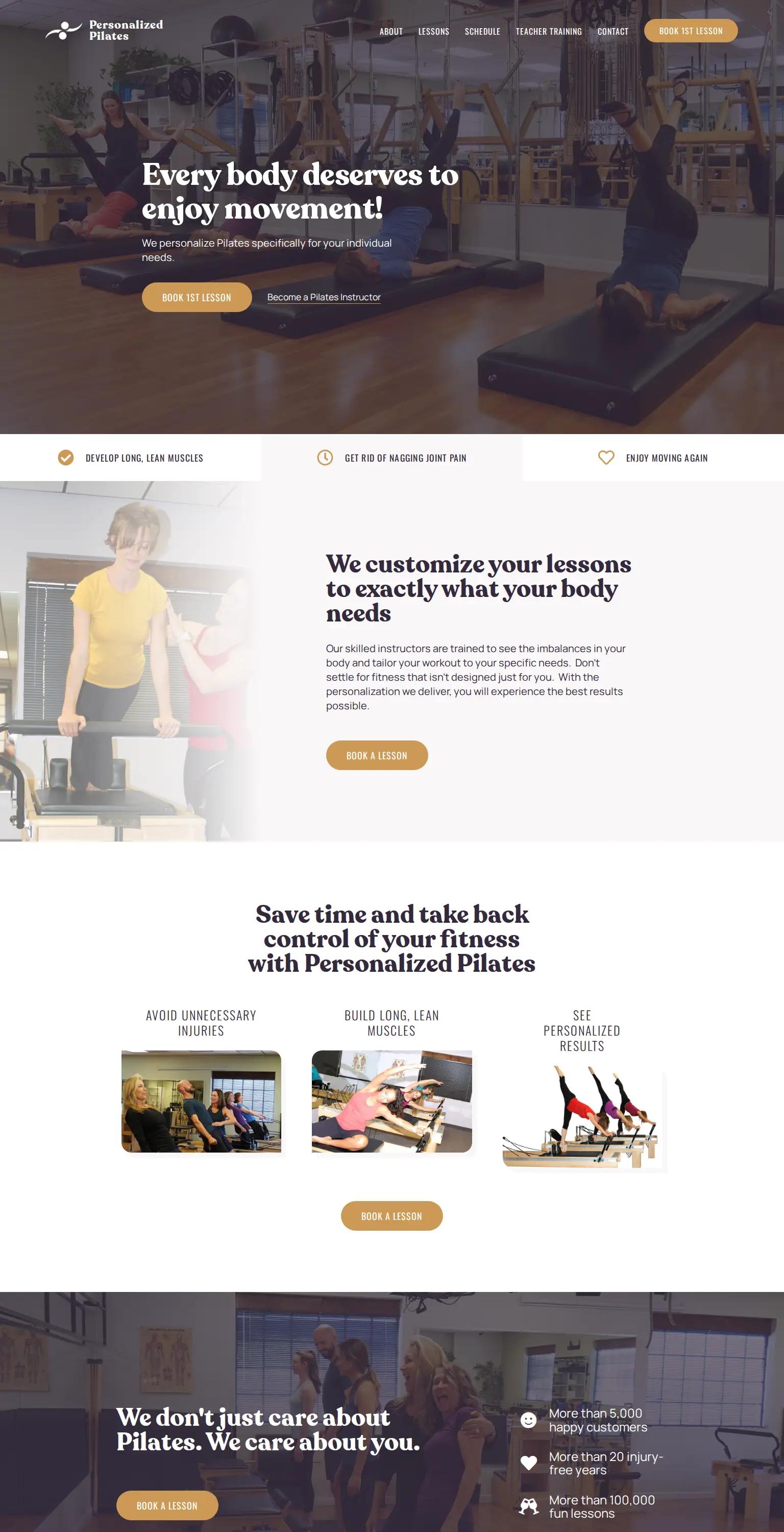 Personalized Pilates screenshot
