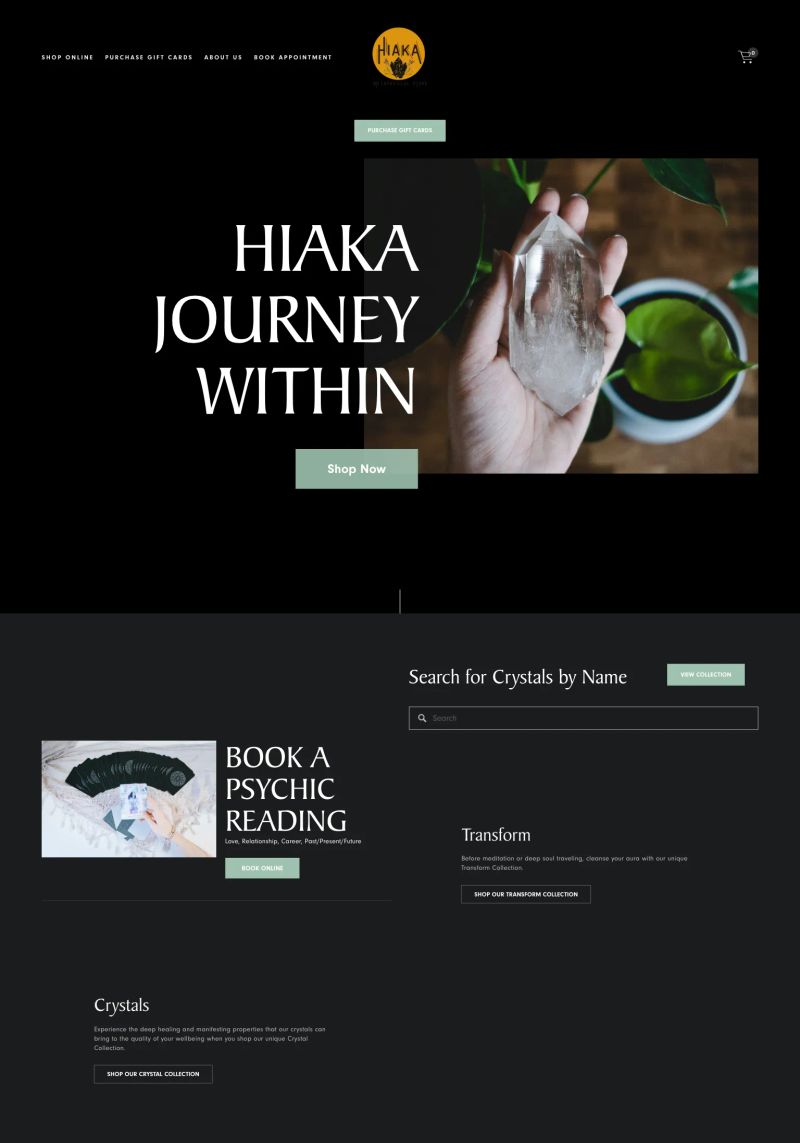 Hiaka screenshot