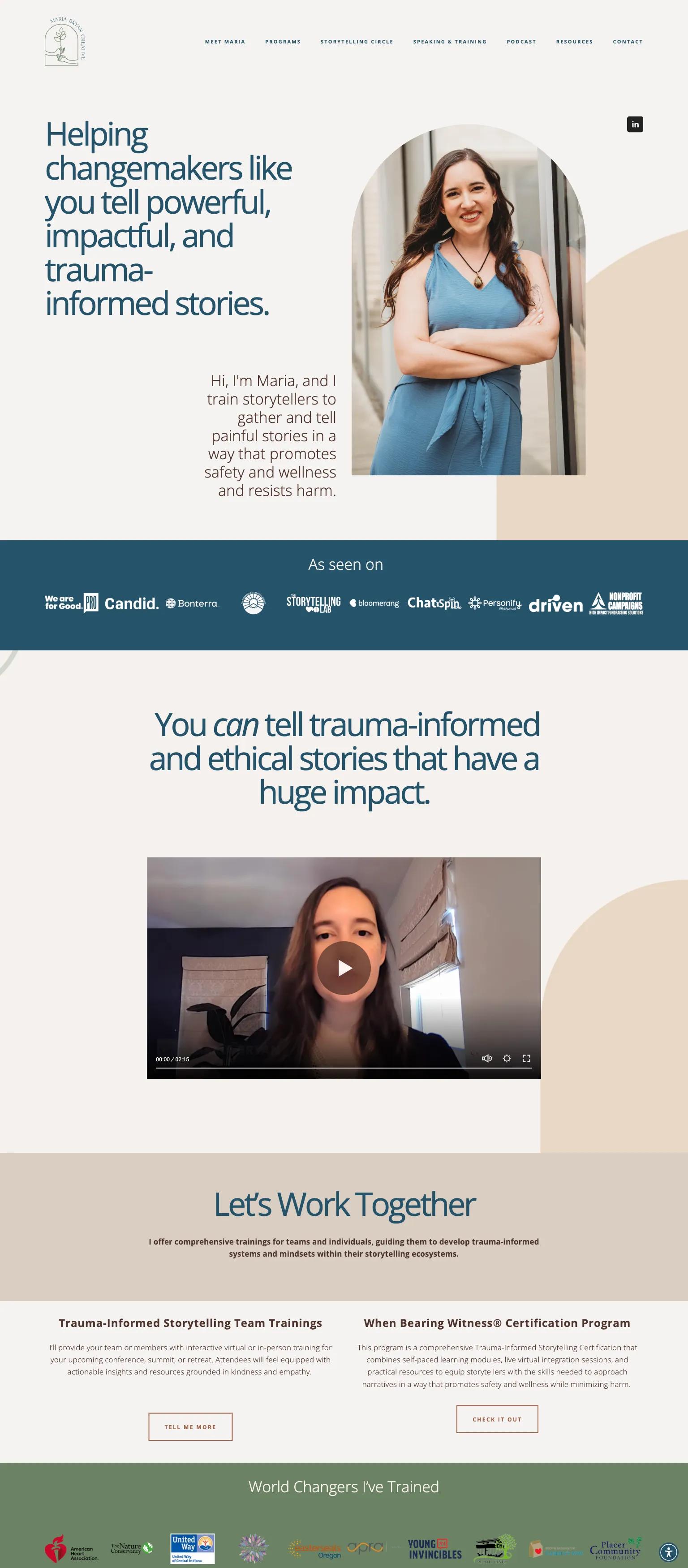 Maria Bryan screenshot