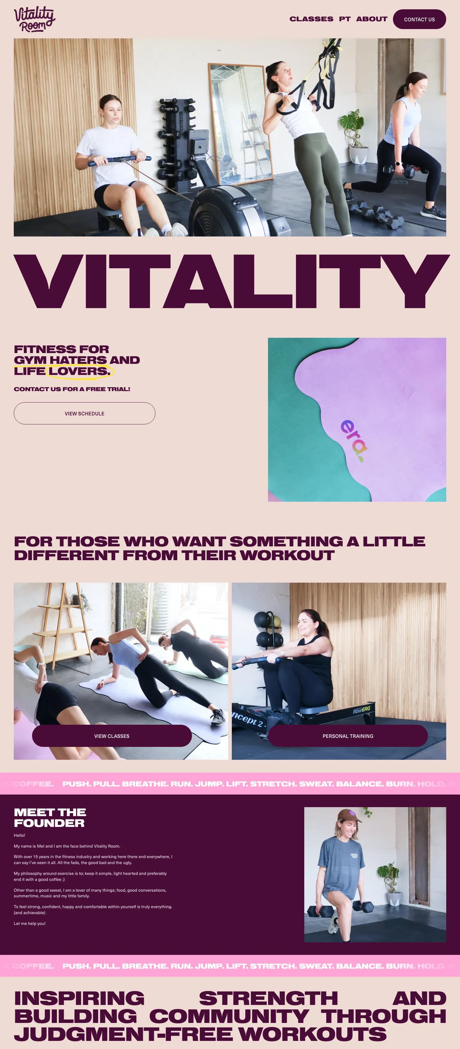 Vitality Room screenshot