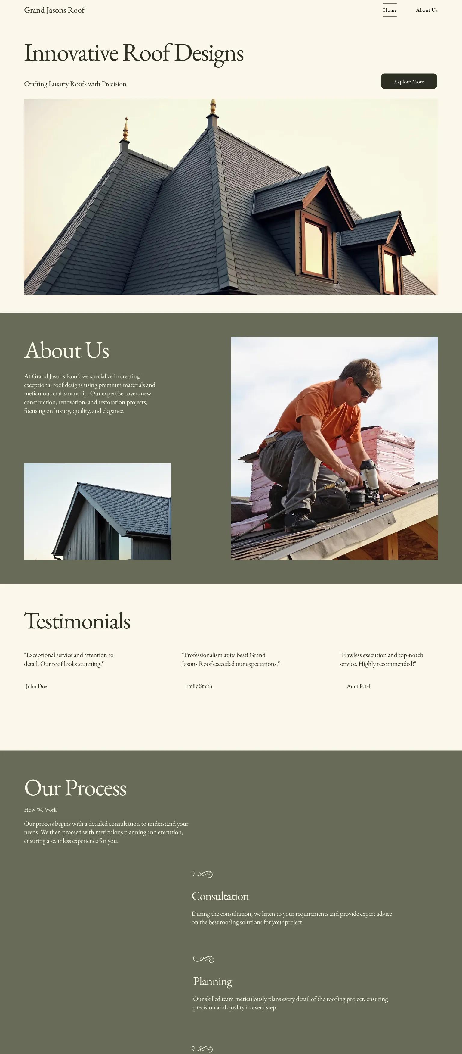 Roofing (Elegant) screenshot