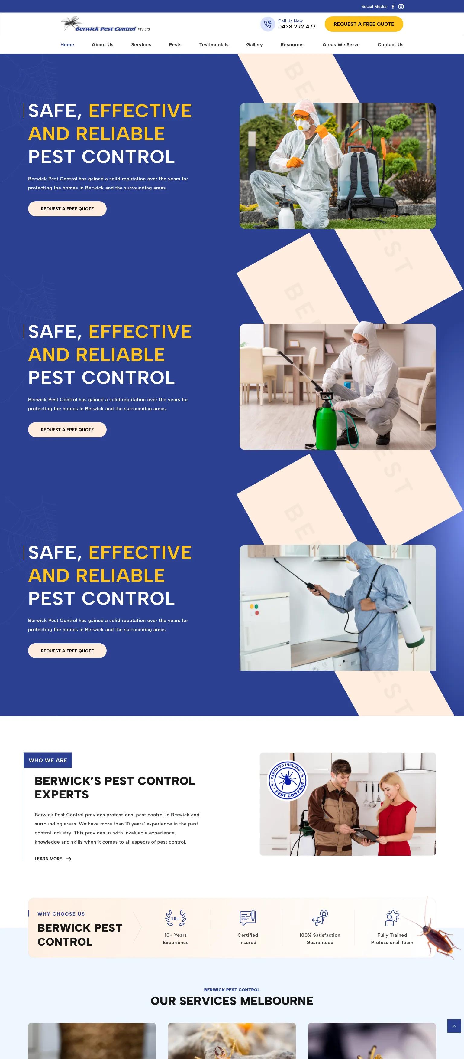 Berwick Pest Control screenshot