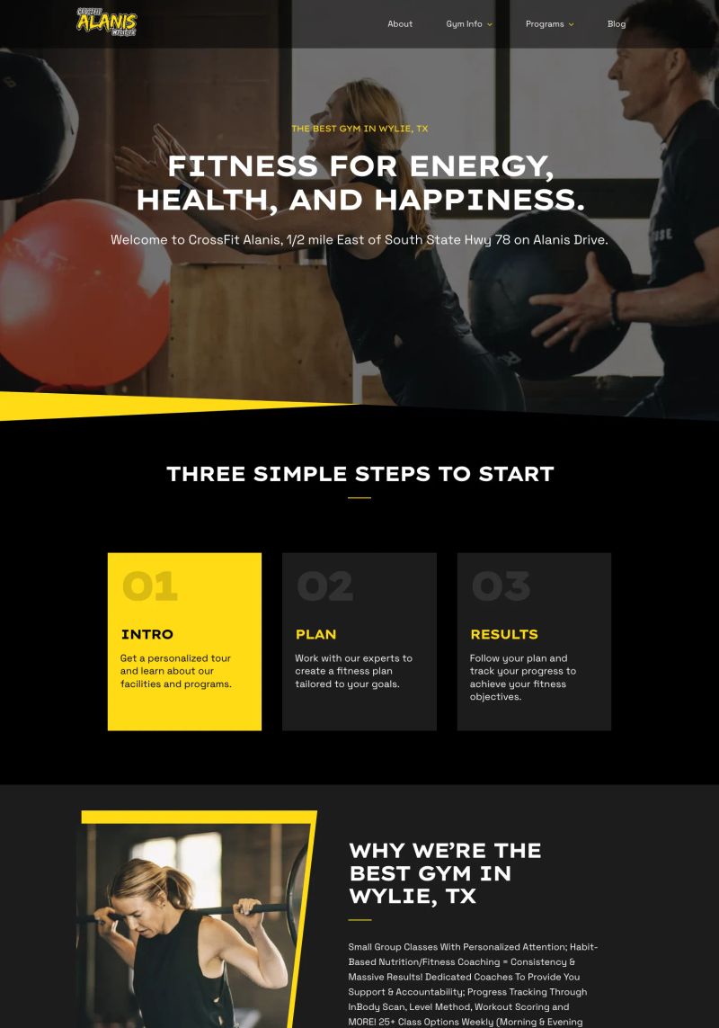 CrossFit Alanis screenshot