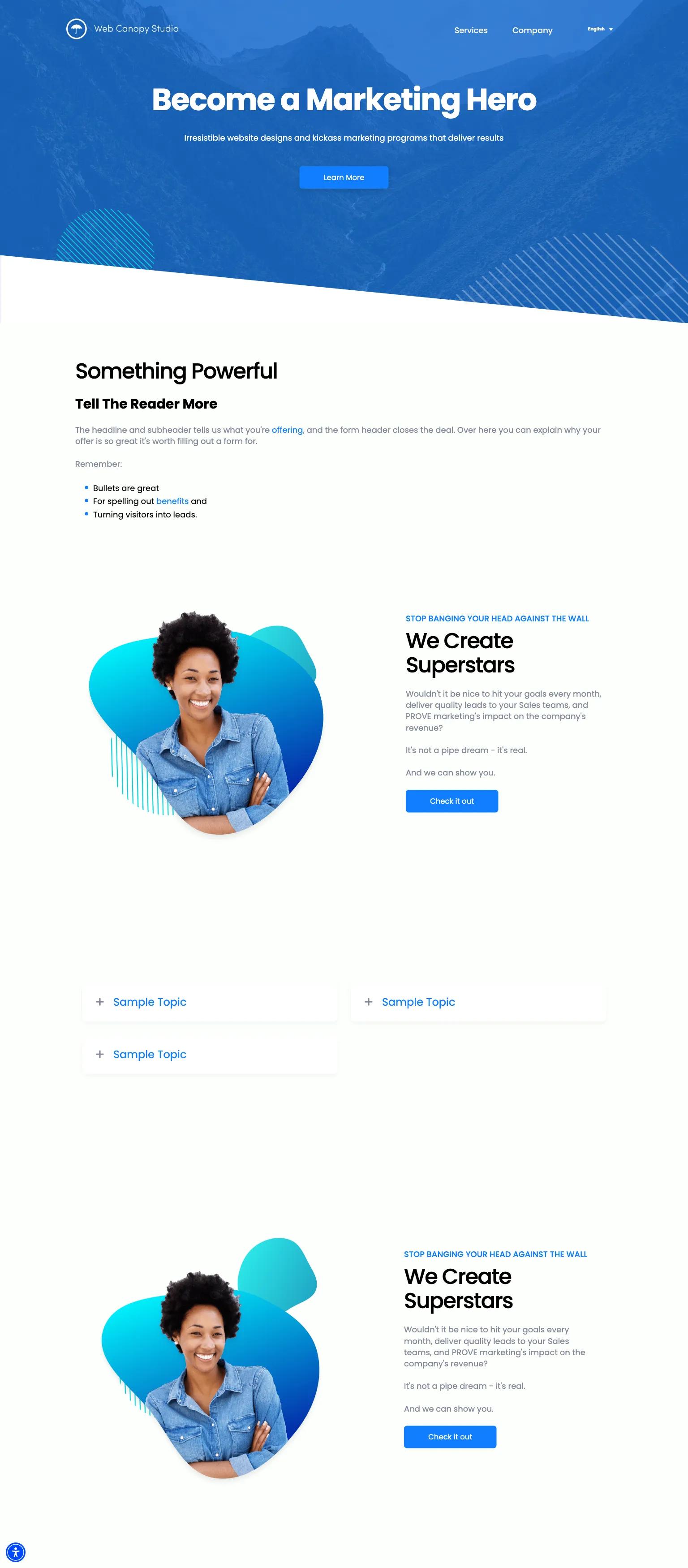 Studio Launchpad screenshot