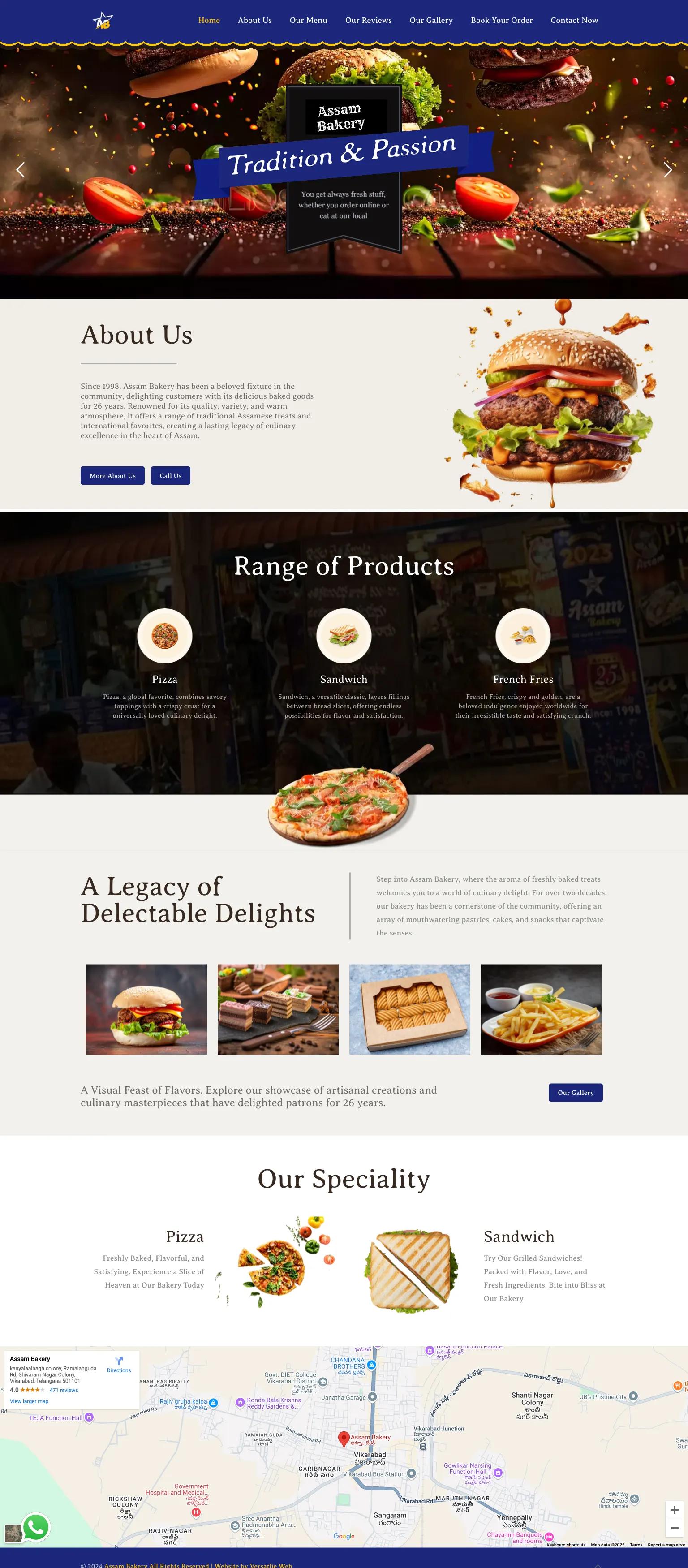 Assam Bakery screenshot