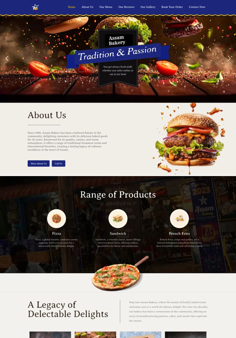 Assam Bakery screenshot