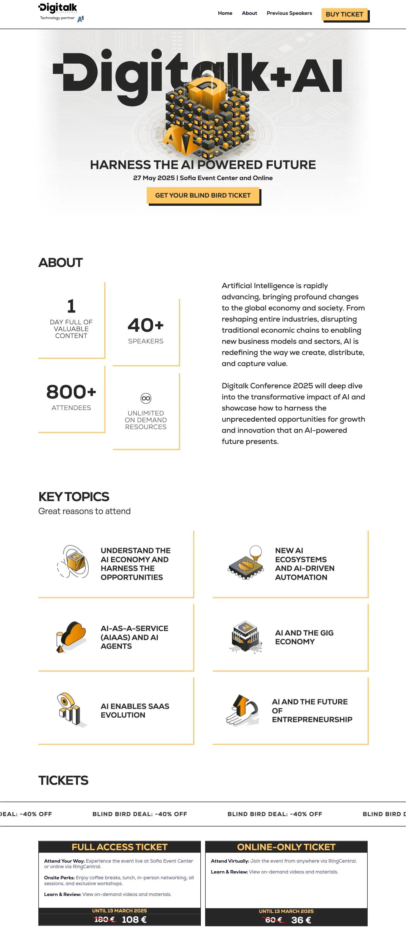 Digitalk Conference screenshot