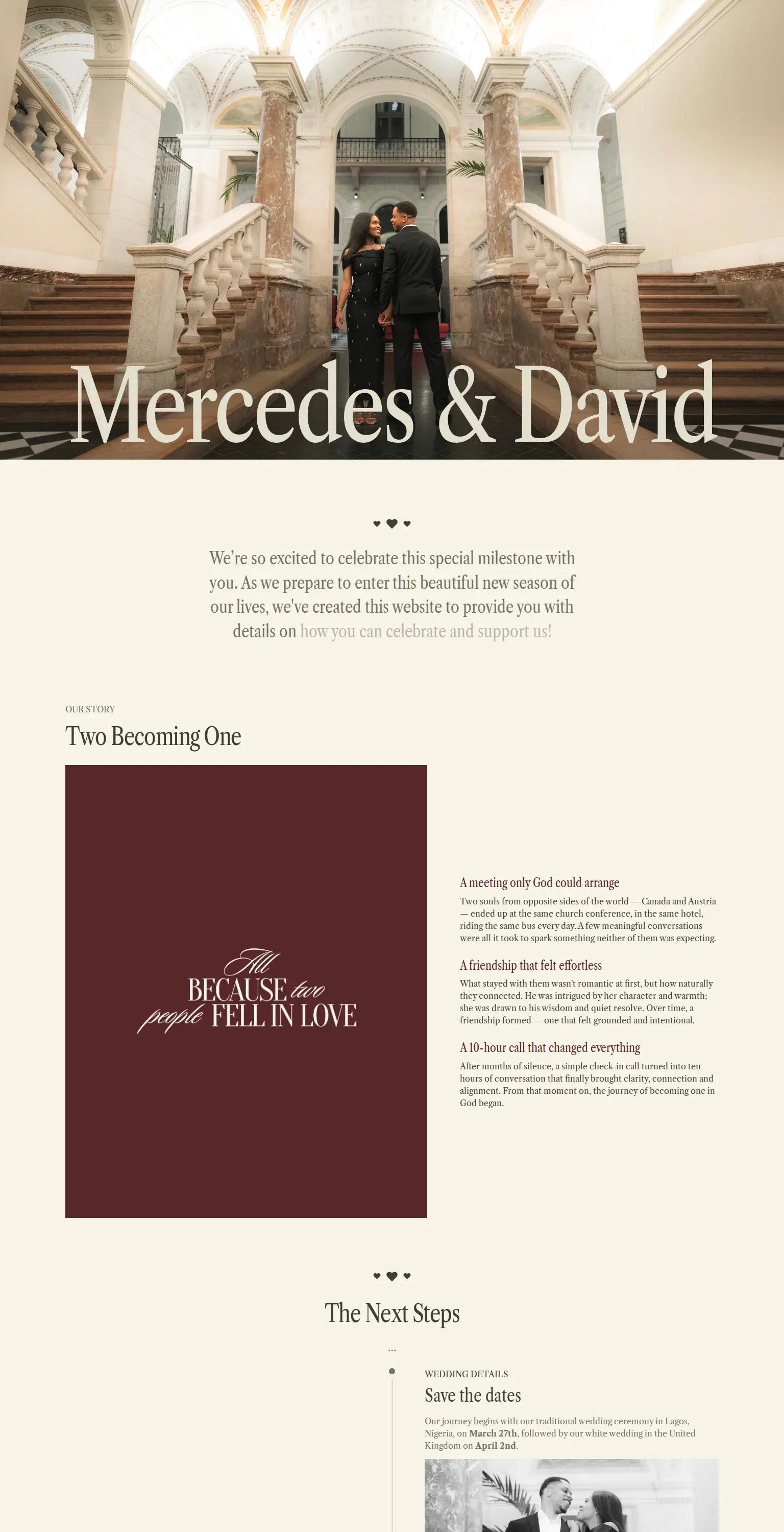 David and Mercedes screenshot