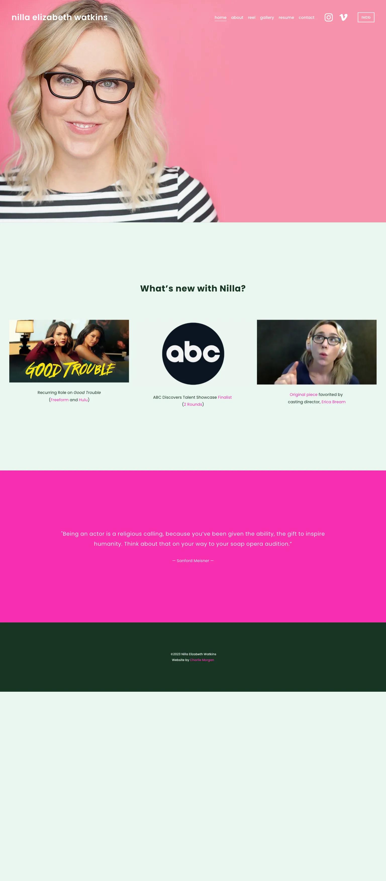 Nilla Elizabeth Watkins screenshot