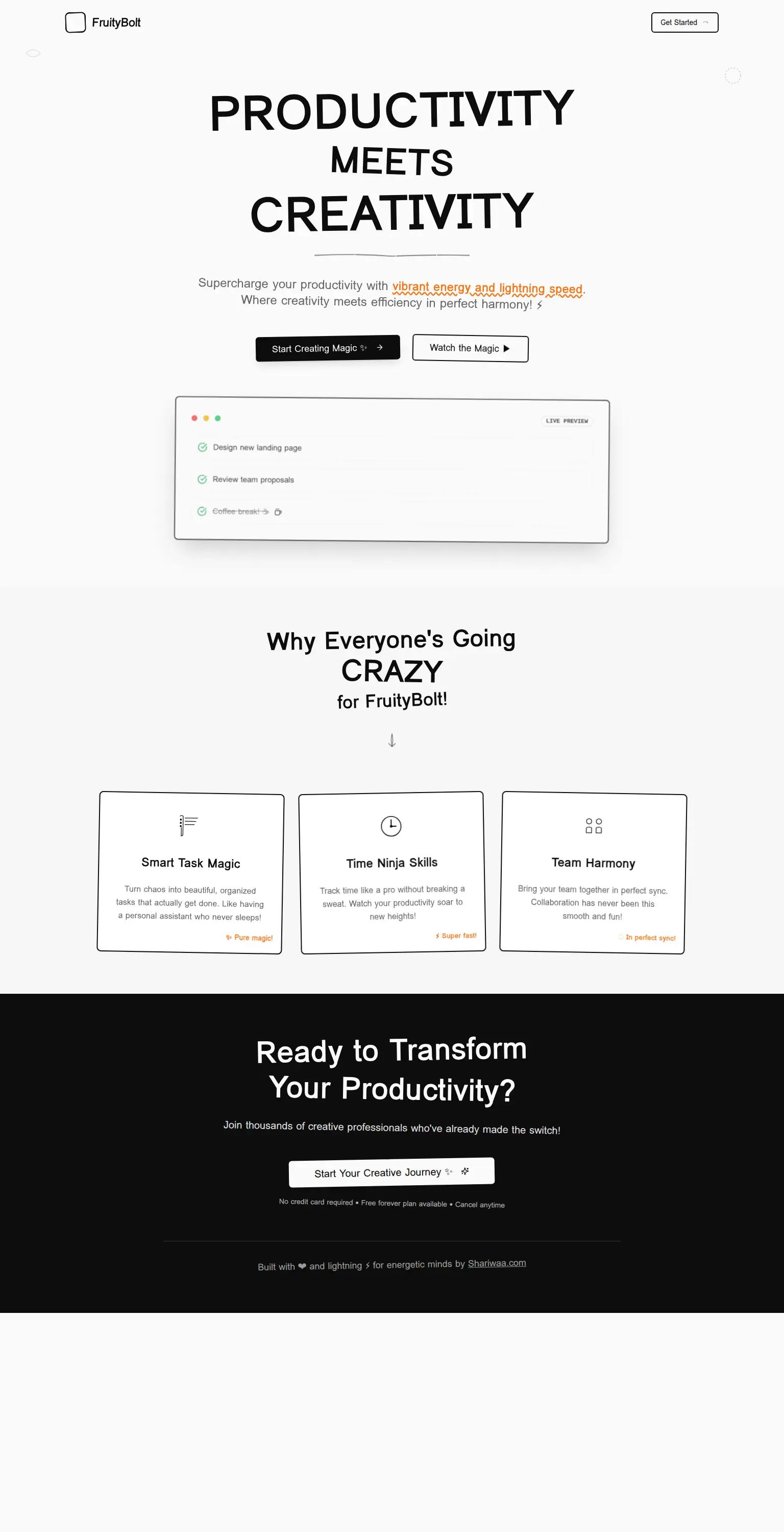 FruityBolt screenshot