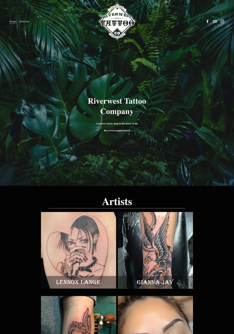 Riverwest Tattoo Company screenshot