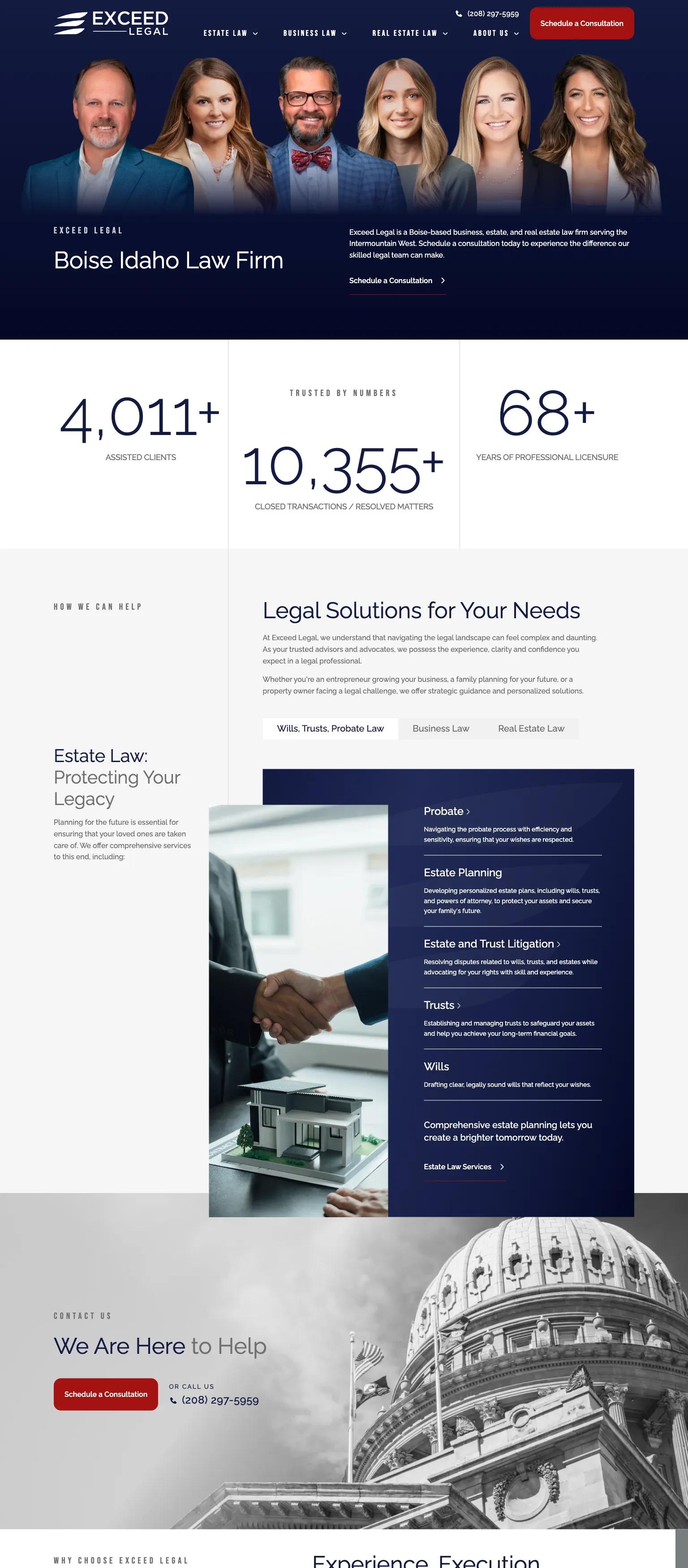 Exceed Legal screenshot