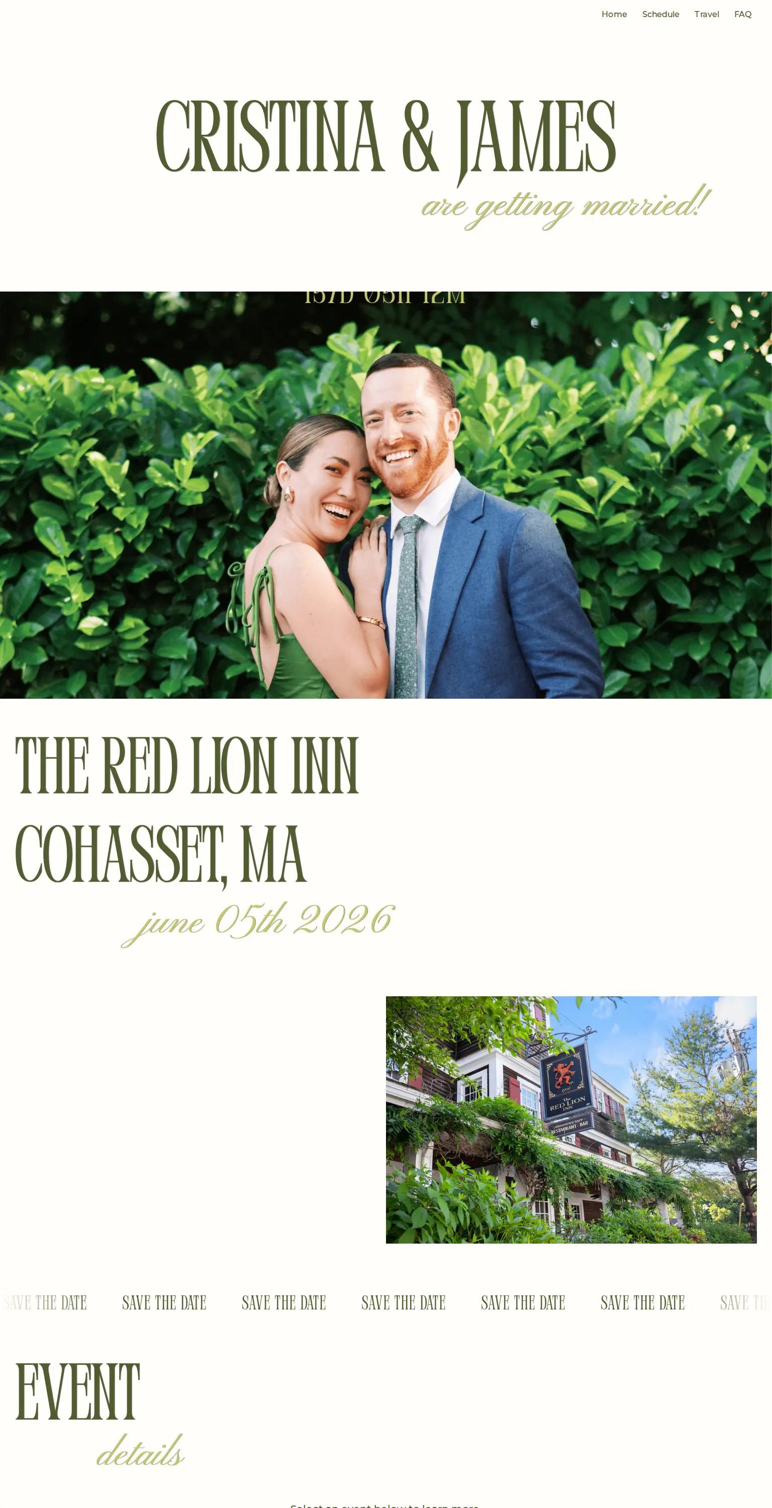 Cristina & James screenshot