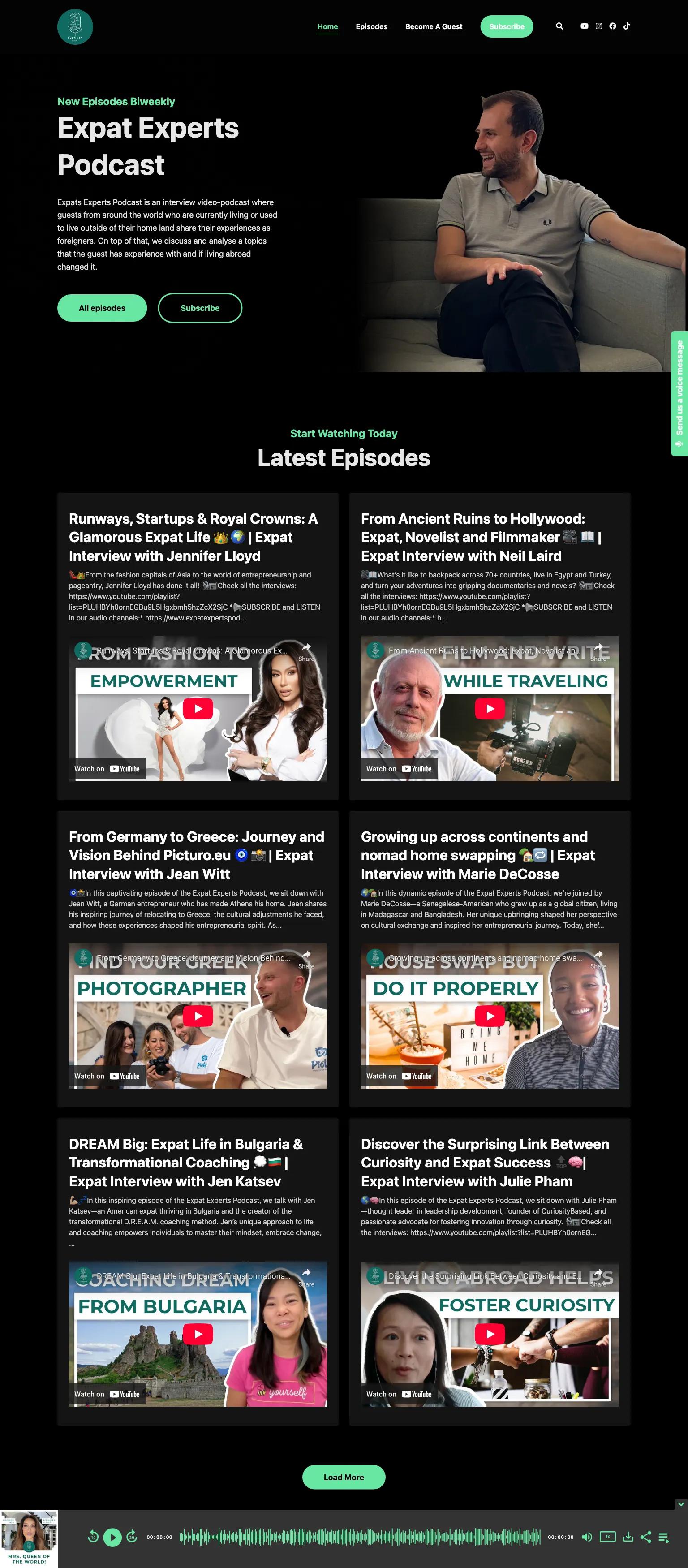 Expat Experts Podcast screenshot