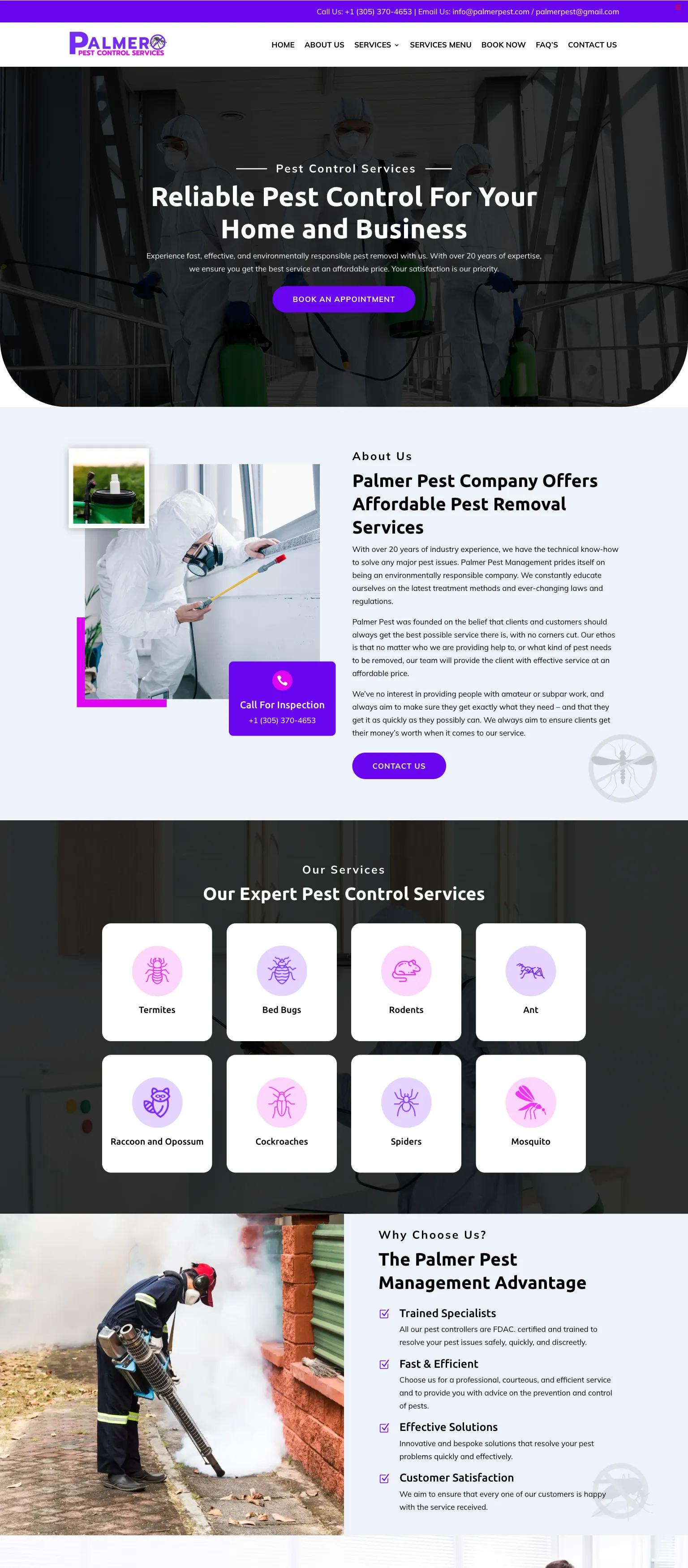 Palmer Pest Control screenshot