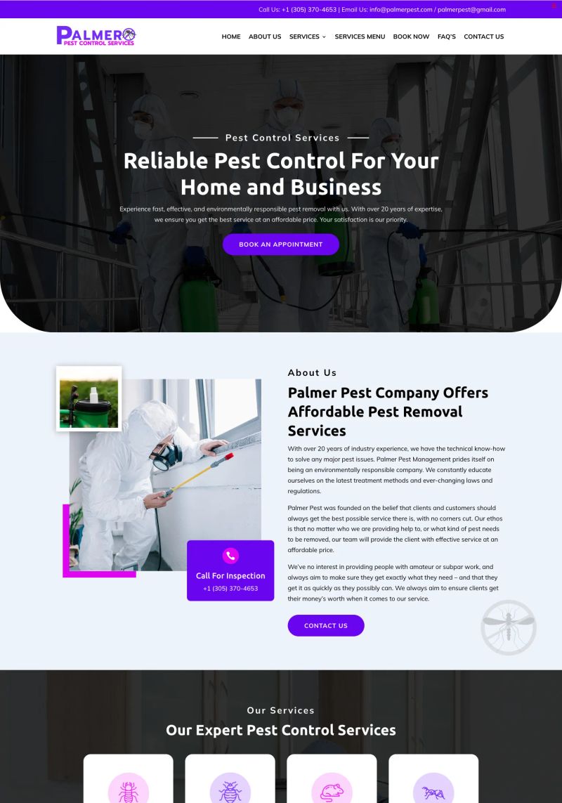 Palmer Pest Control screenshot
