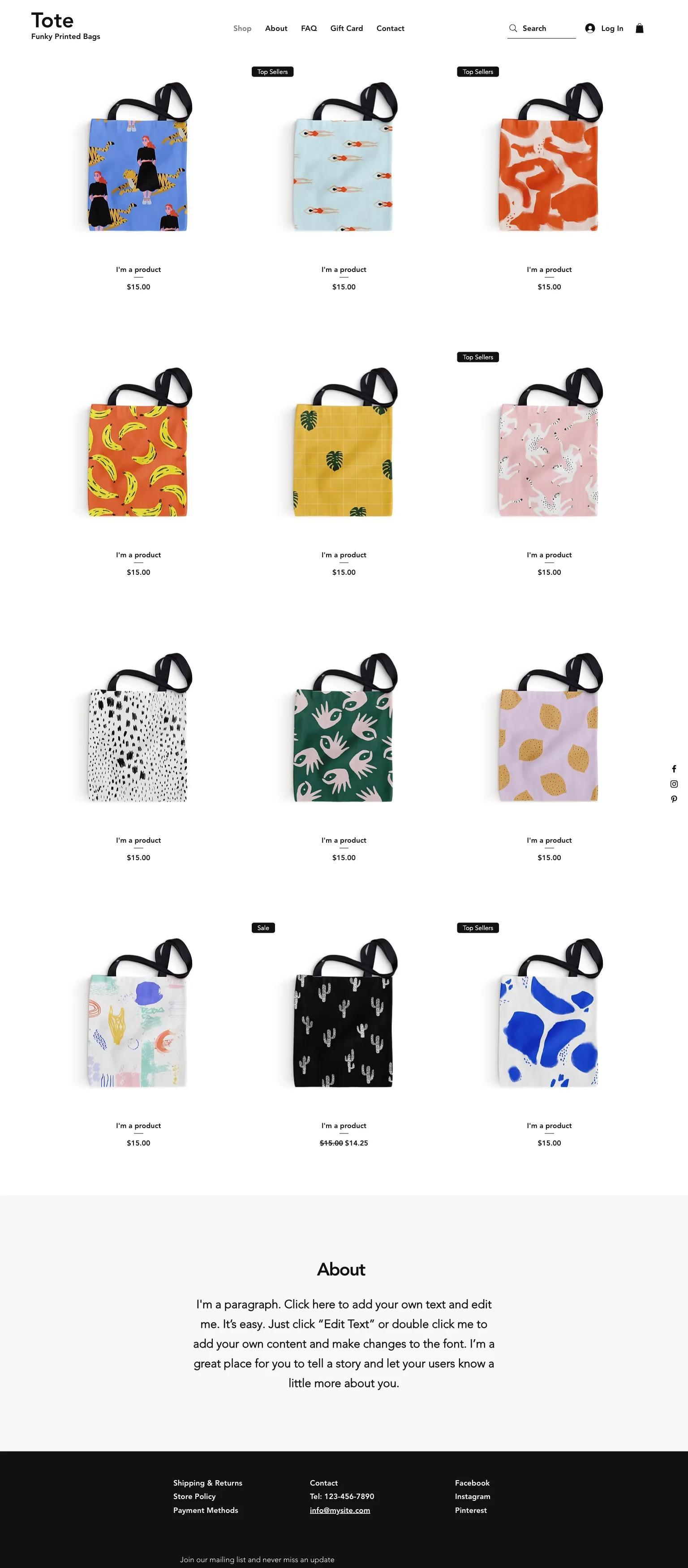 Accessories Store screenshot