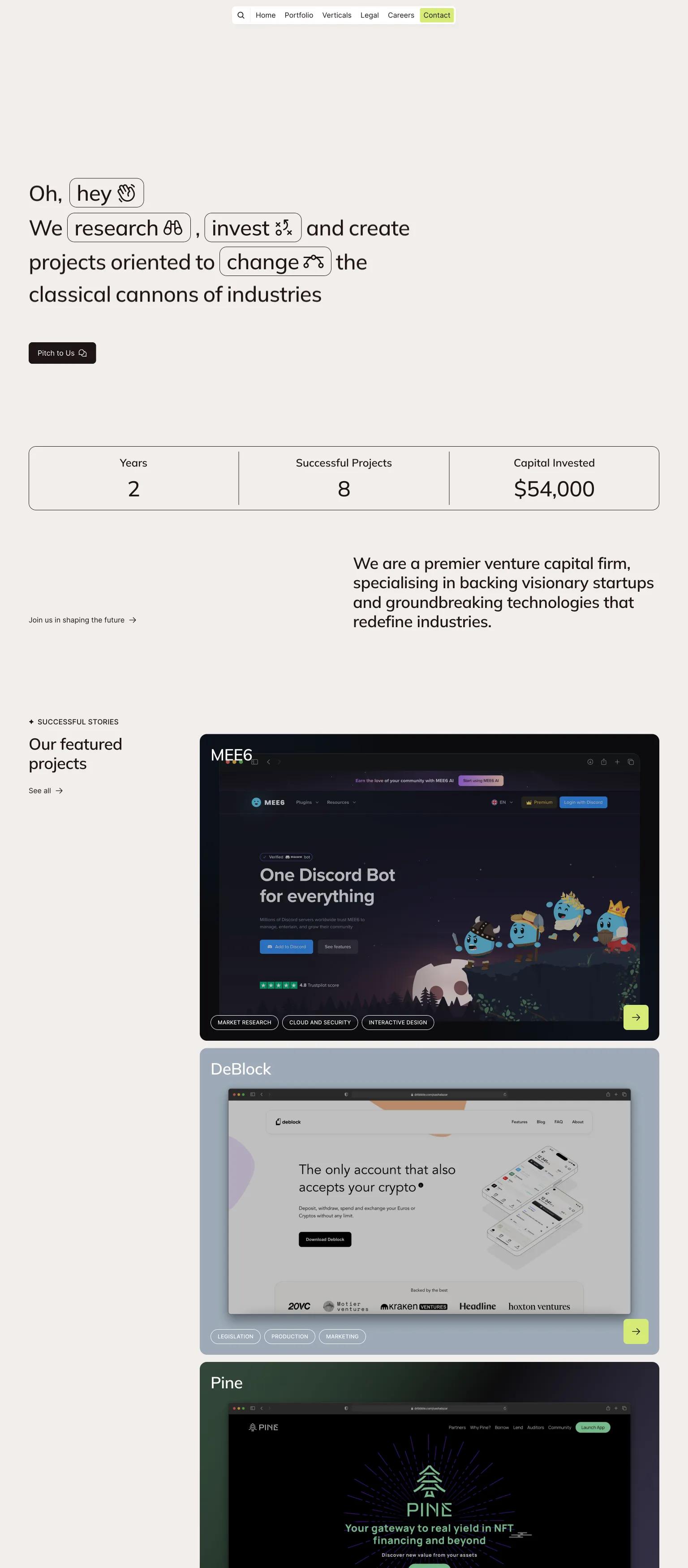 404 Finance screenshot