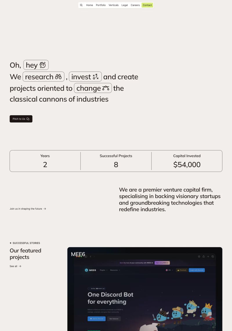 404 Finance screenshot