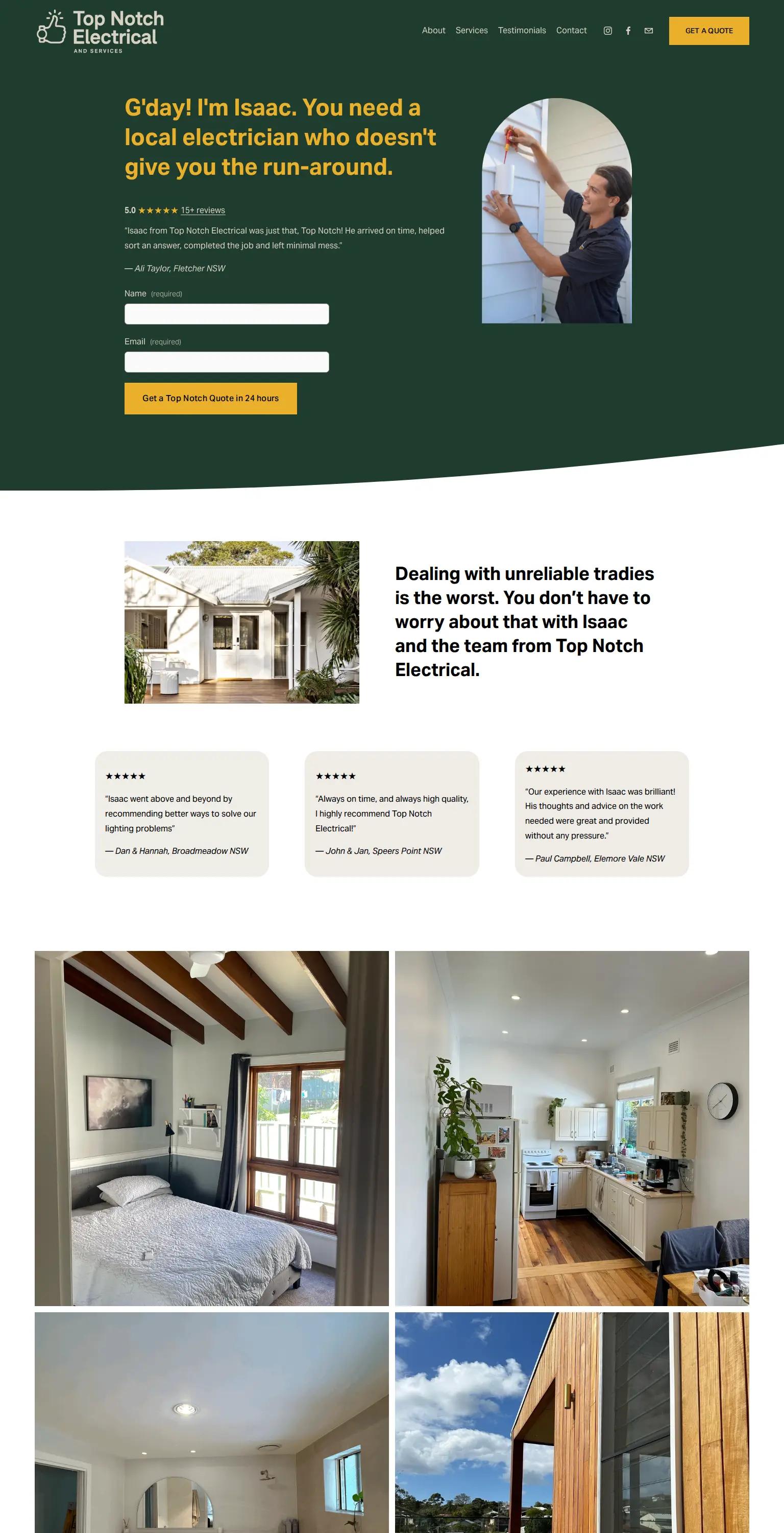 Top Notch Electrical screenshot