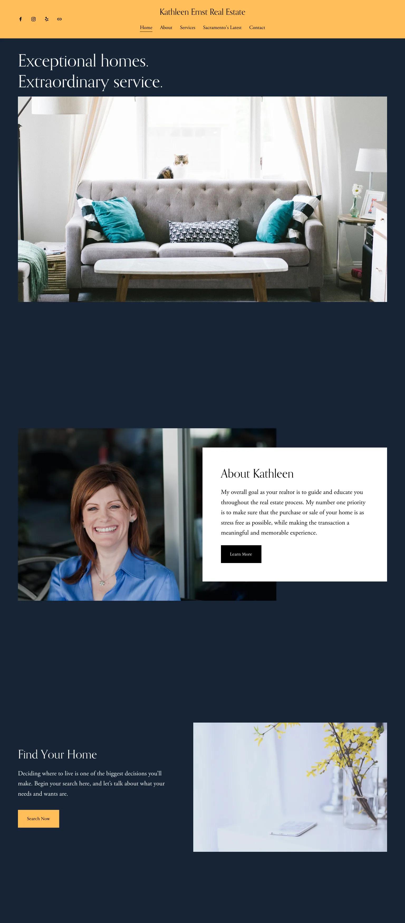 Kathleen Ernst Real Estate screenshot