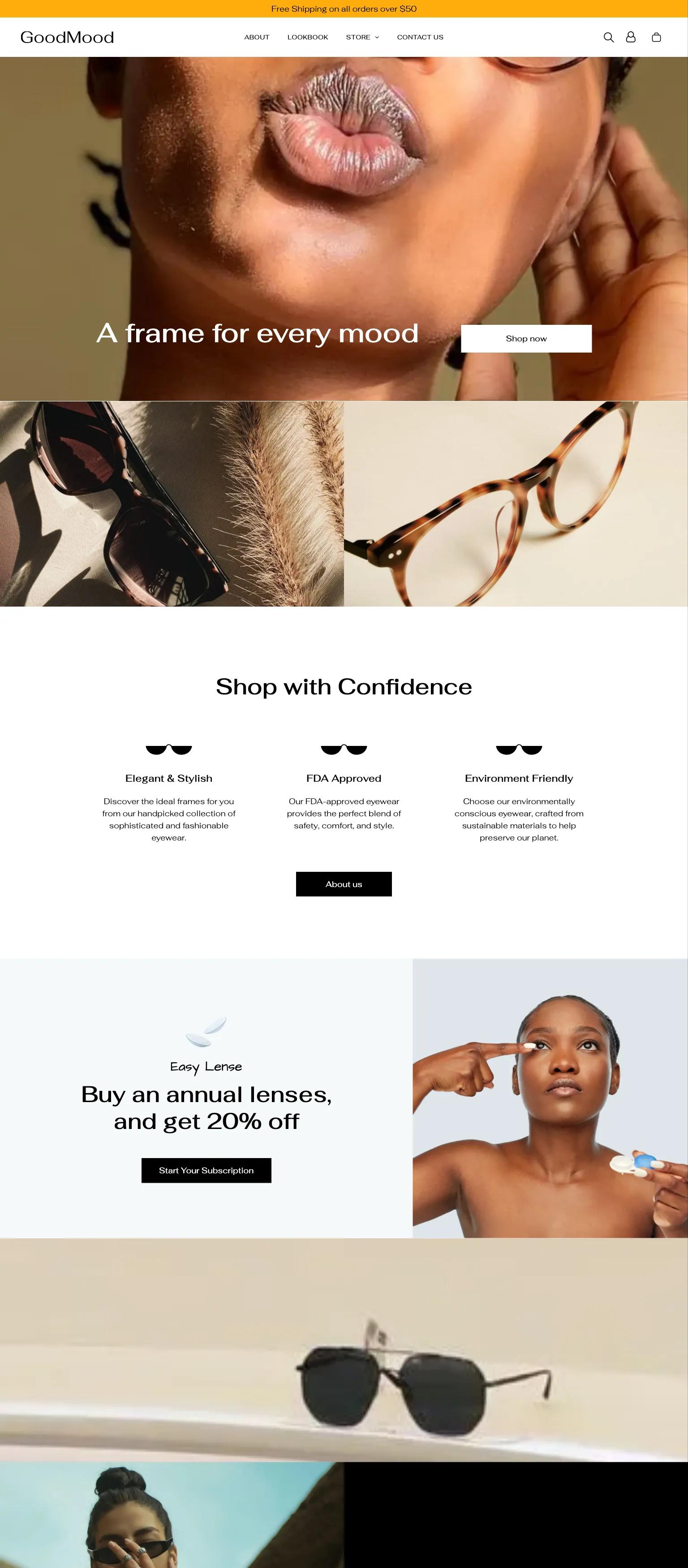 Optic Store screenshot