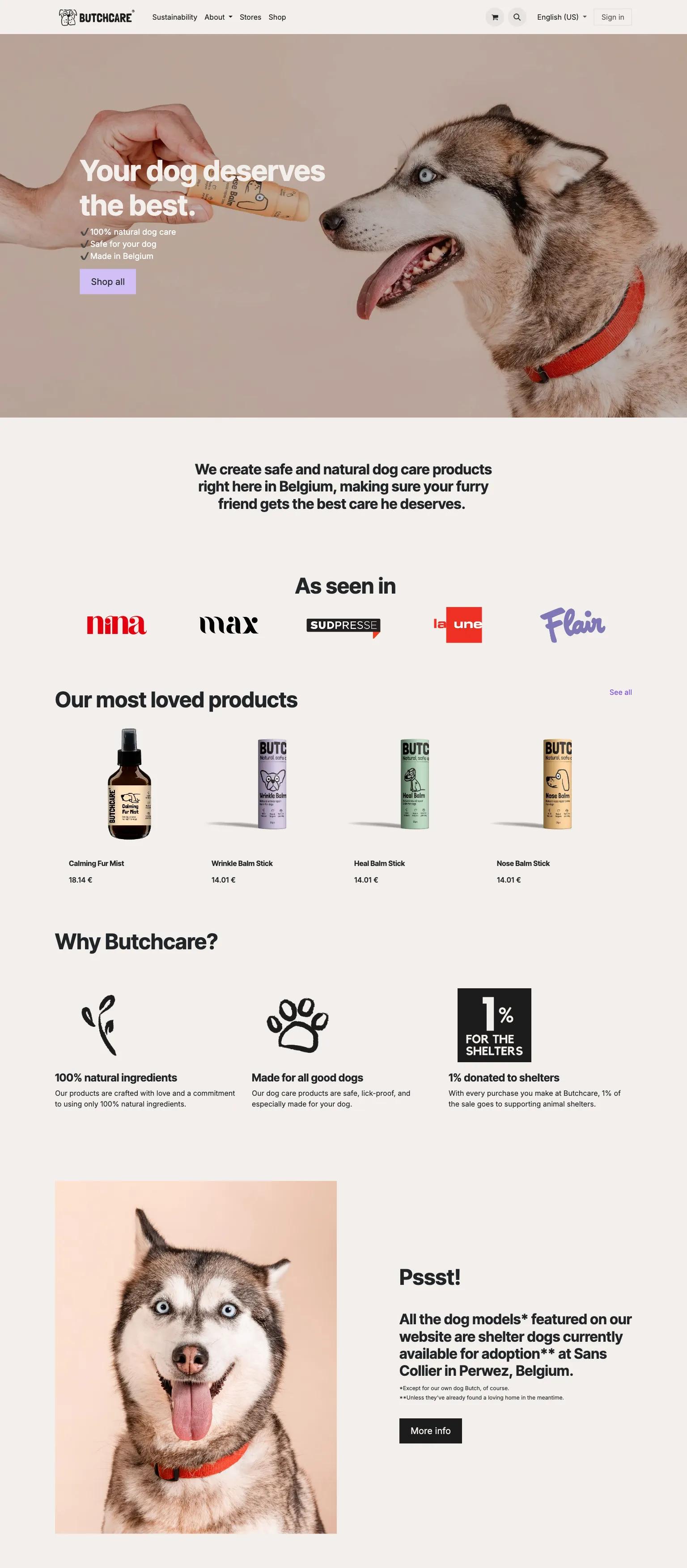 Butchcare screenshot