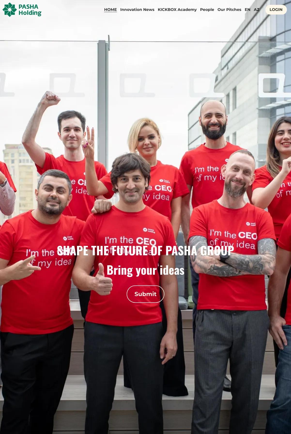 Pasha Holding screenshot