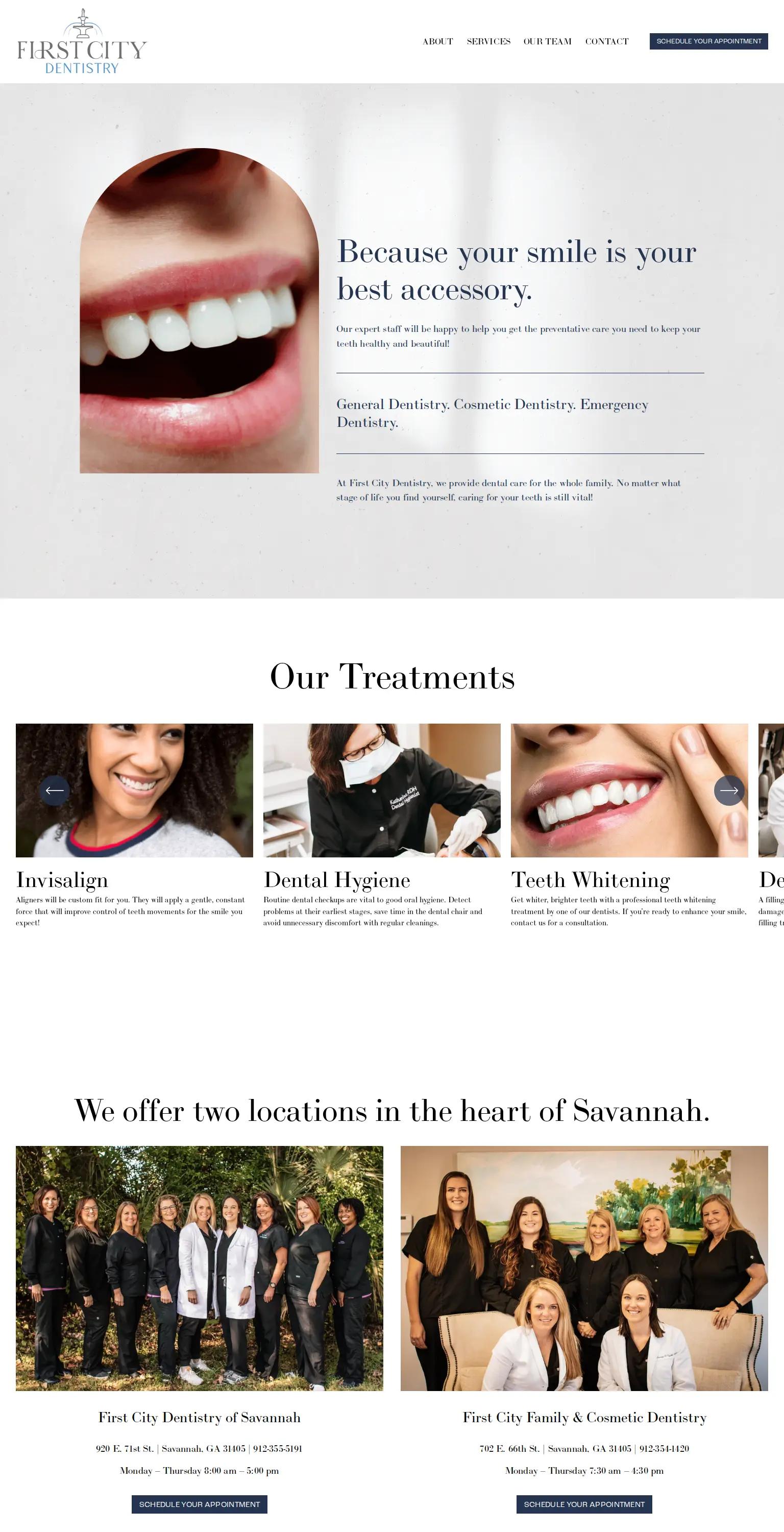 First City Dentistry screenshot