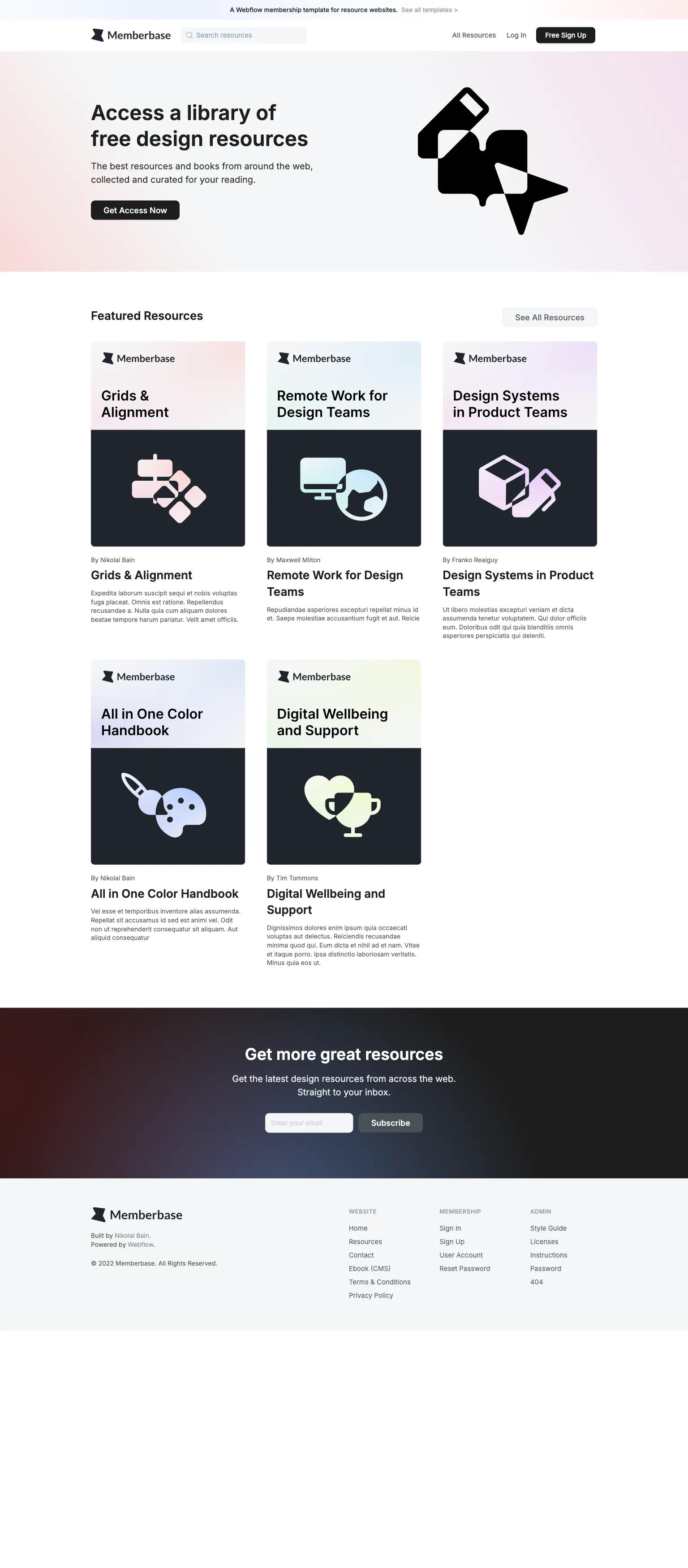 Memberbase screenshot