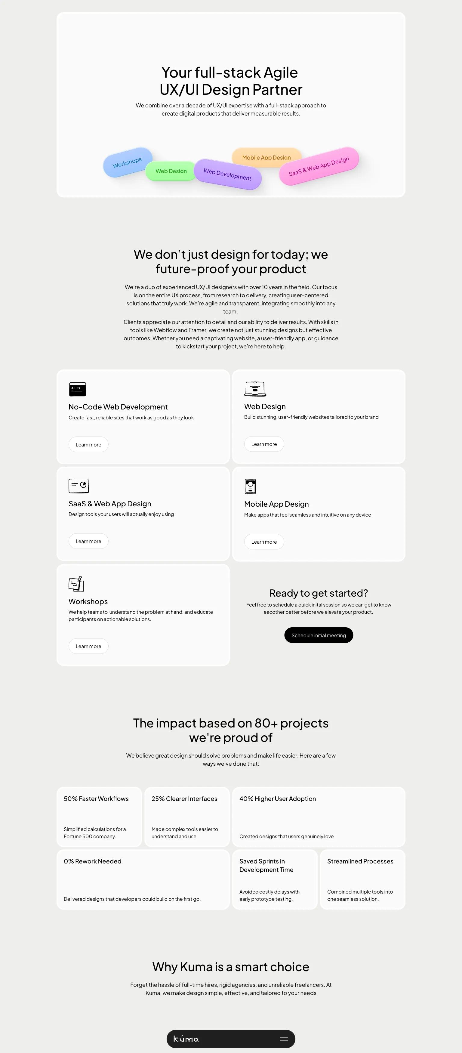 Kuma Design screenshot