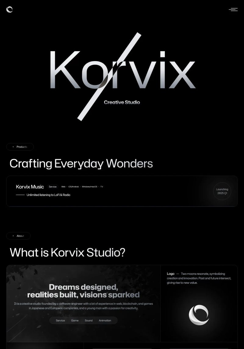 Korvix Studio screenshot