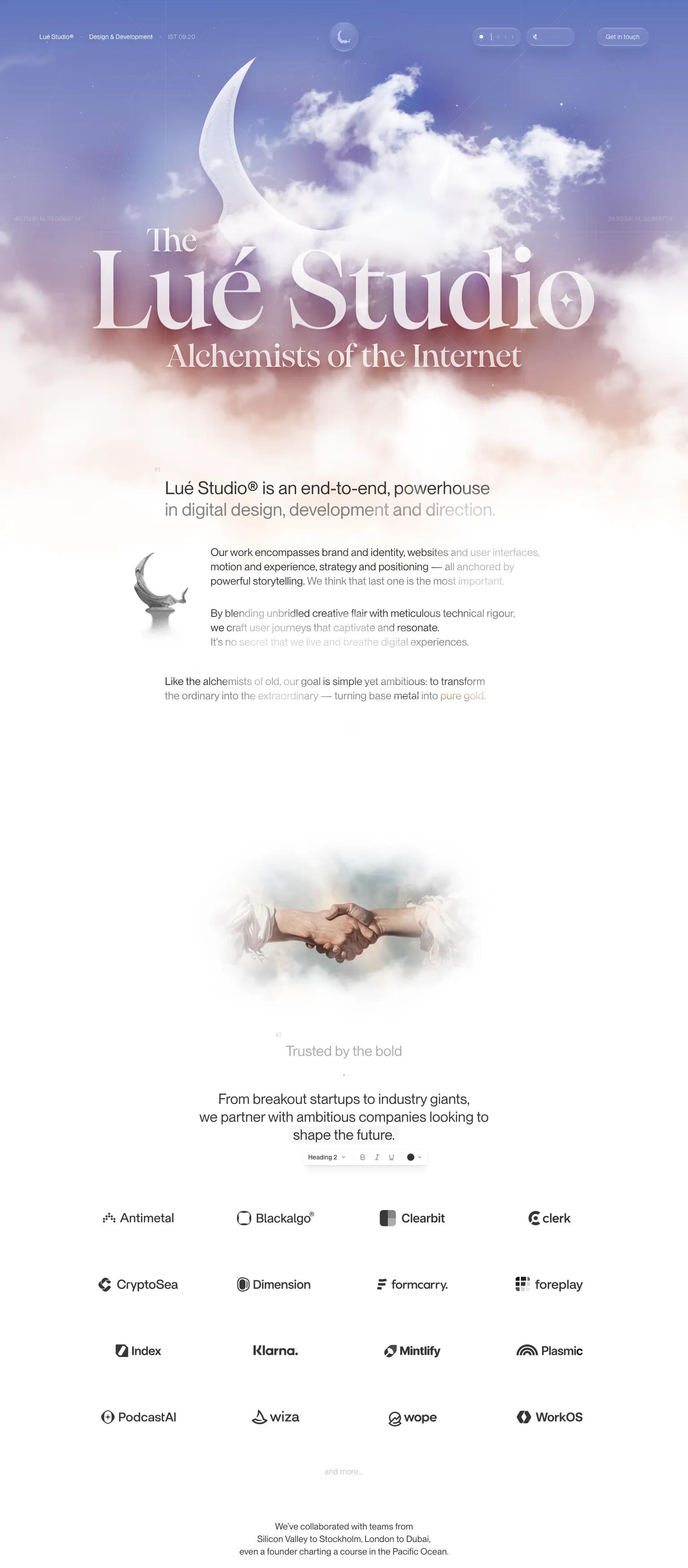 Lué Studio screenshot