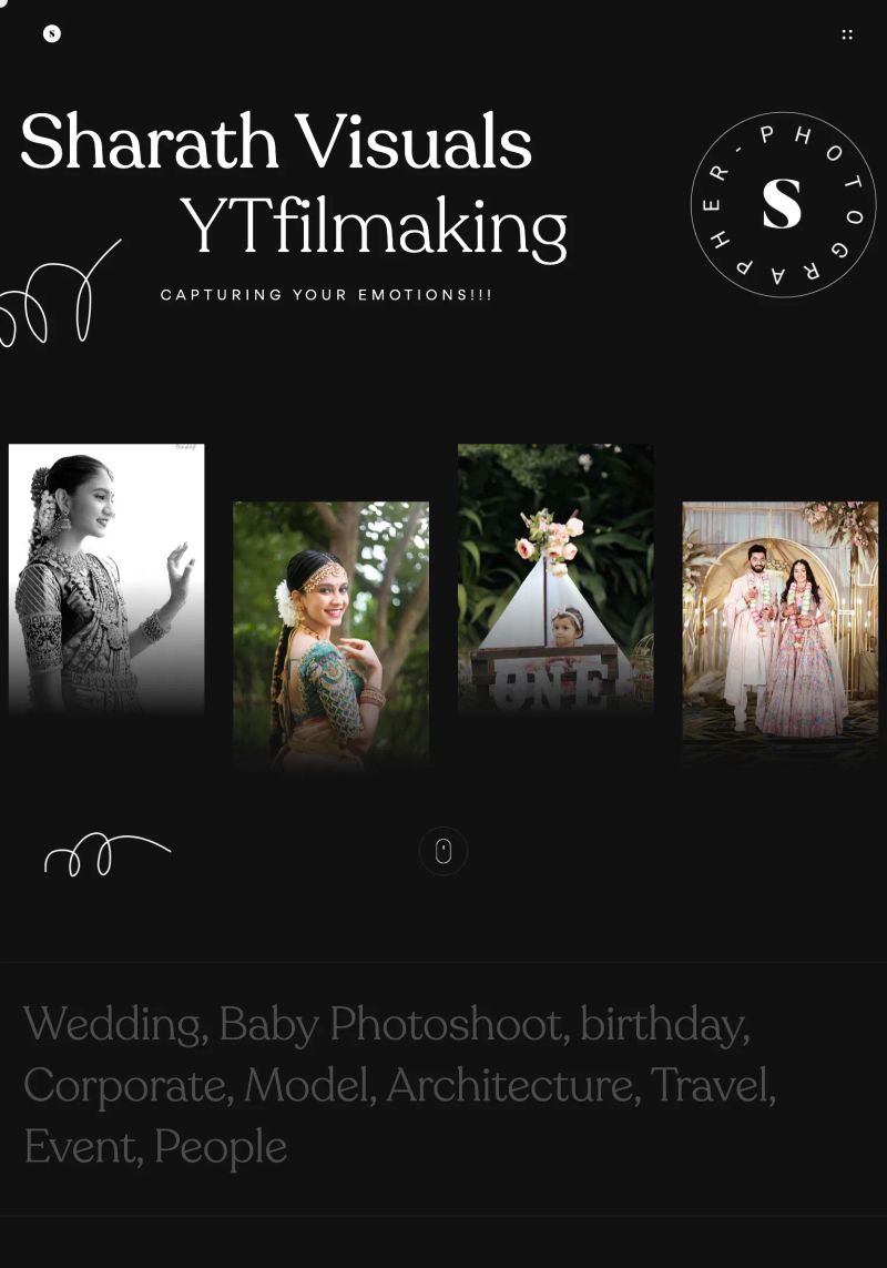 Sharath Visuals screenshot