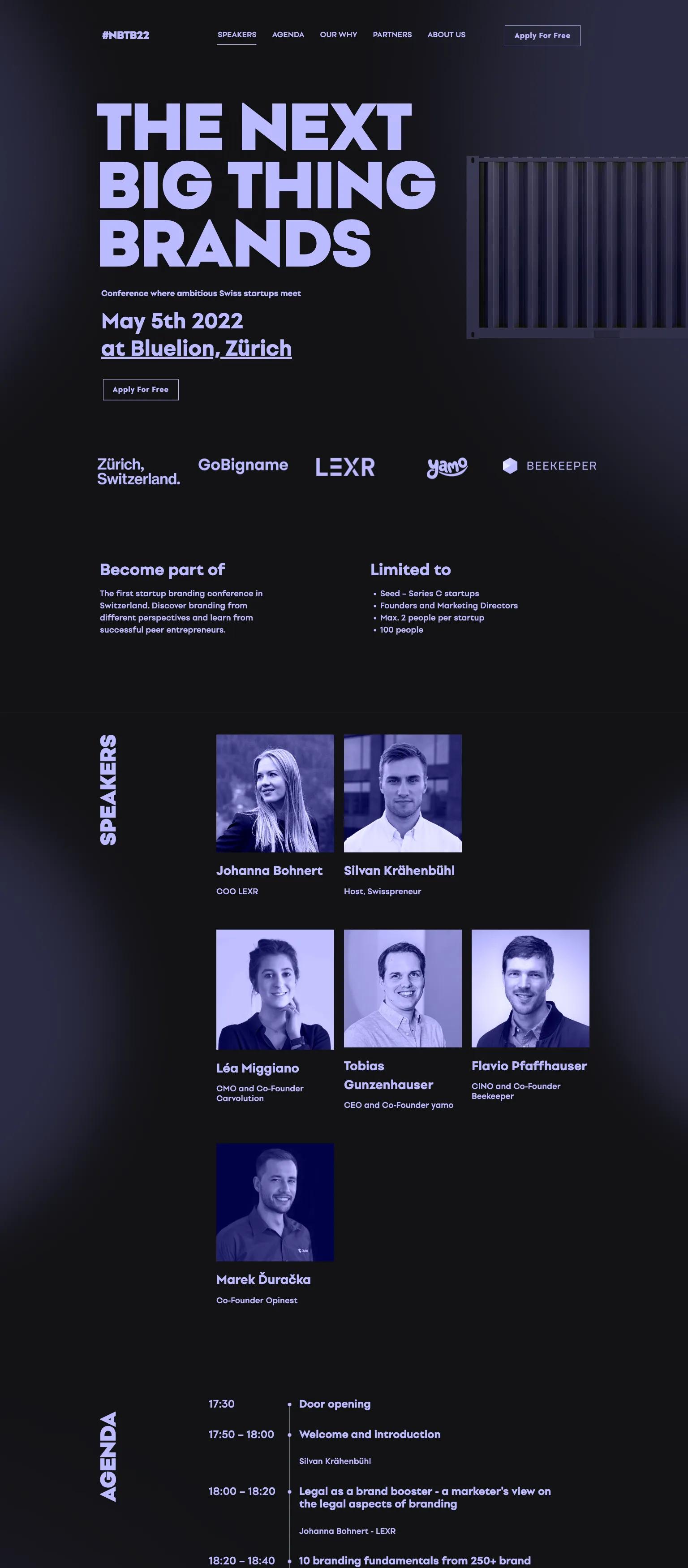 The Next Big Thing Brands screenshot