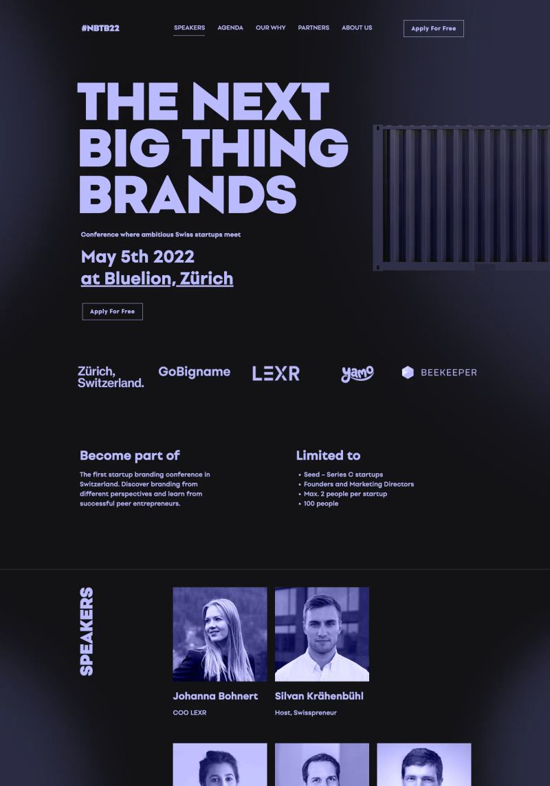 The Next Big Thing Brands screenshot