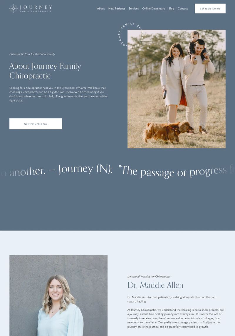 Journey Chiropractic screenshot