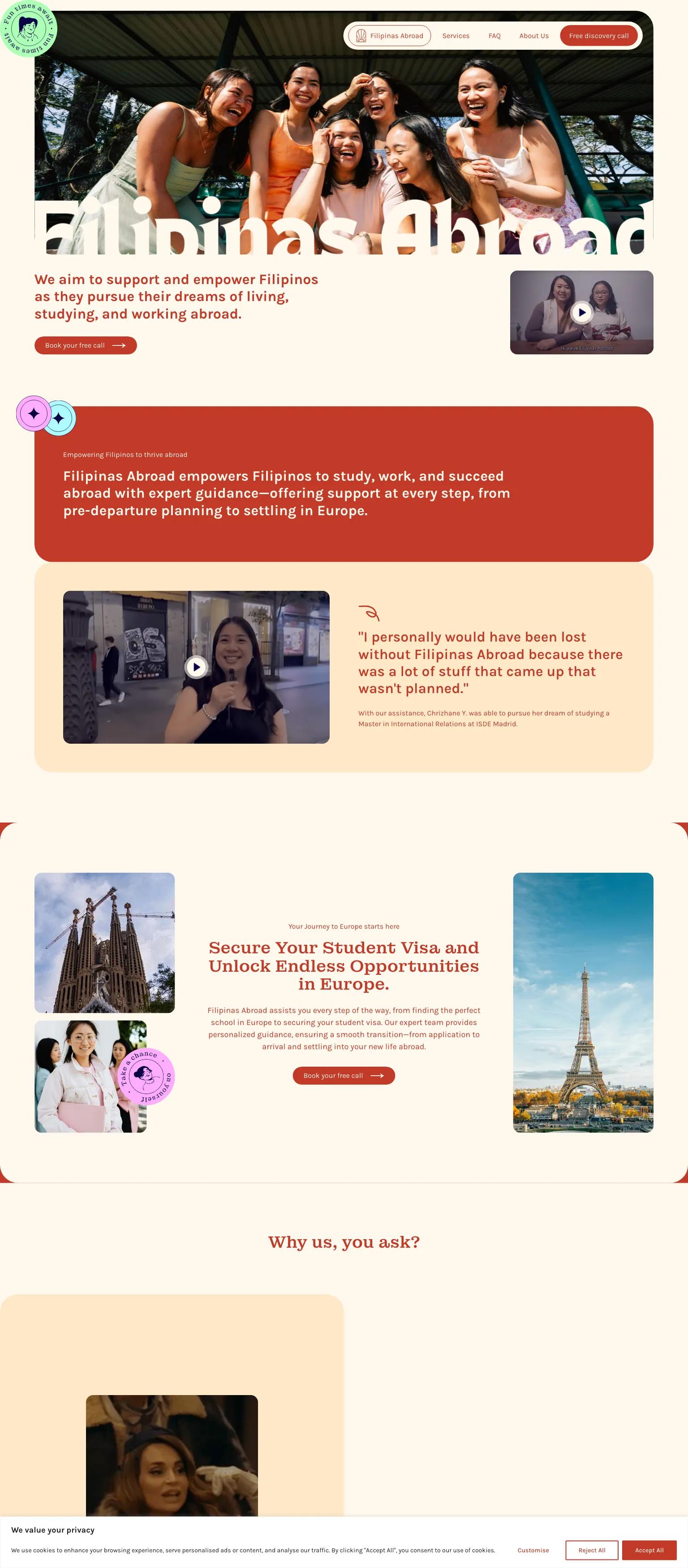 Filipinas Abroad screenshot