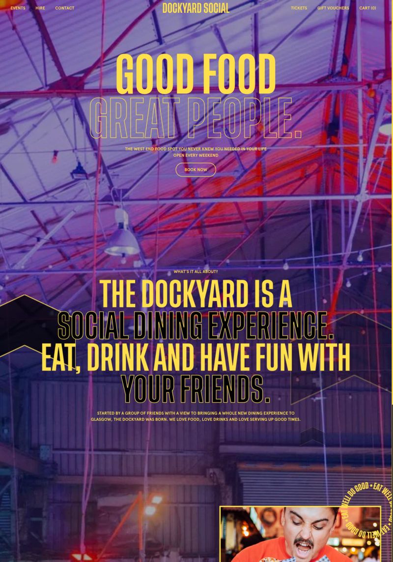 The Dockyard Social screenshot
