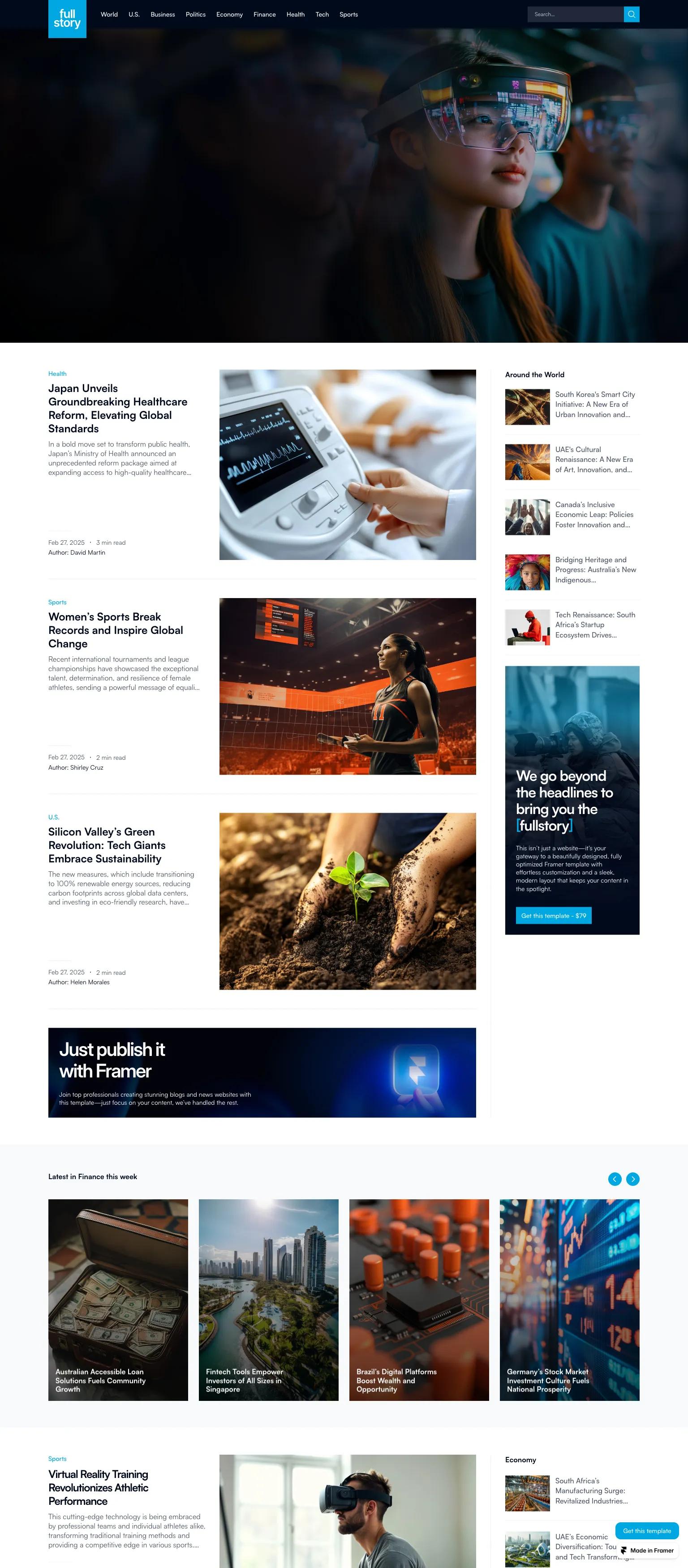 Fullstory screenshot