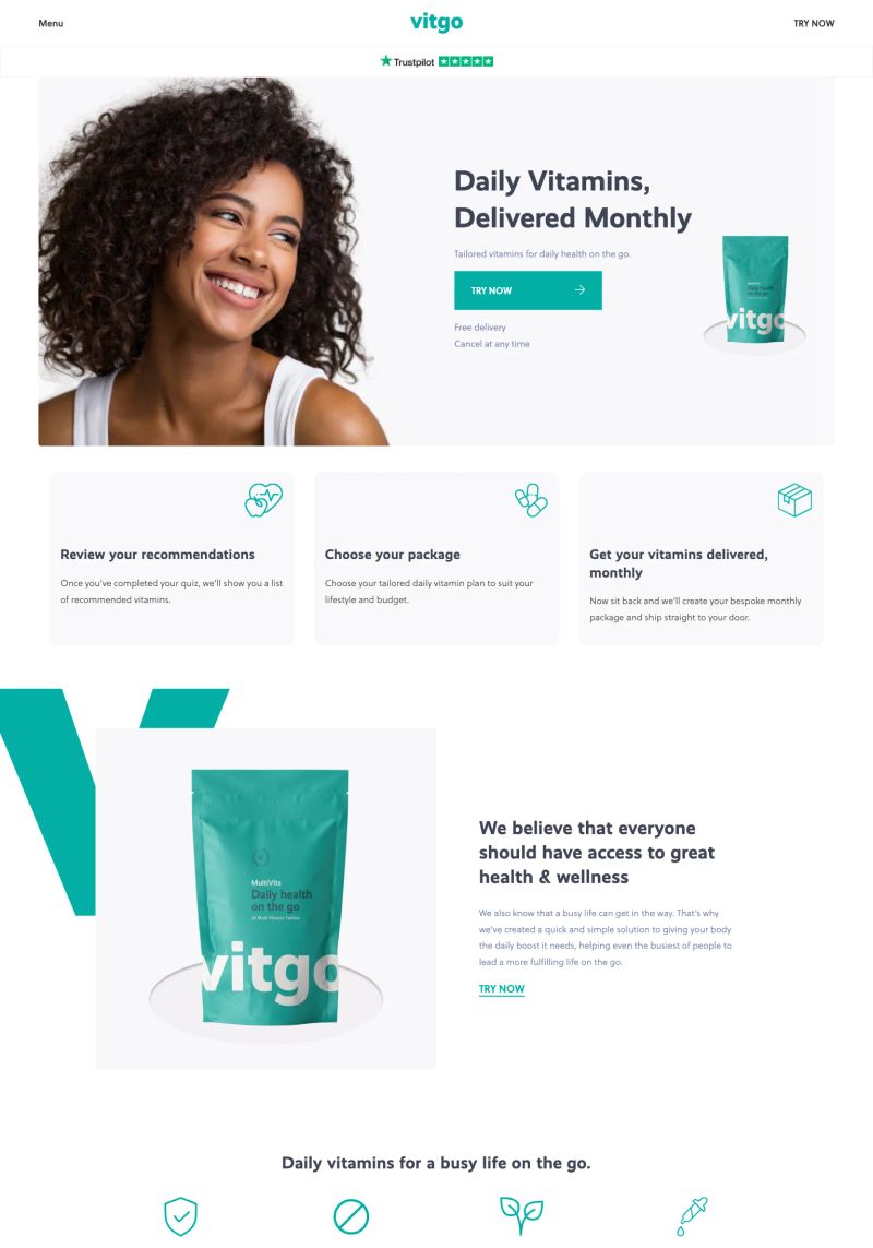 Vitgo screenshot