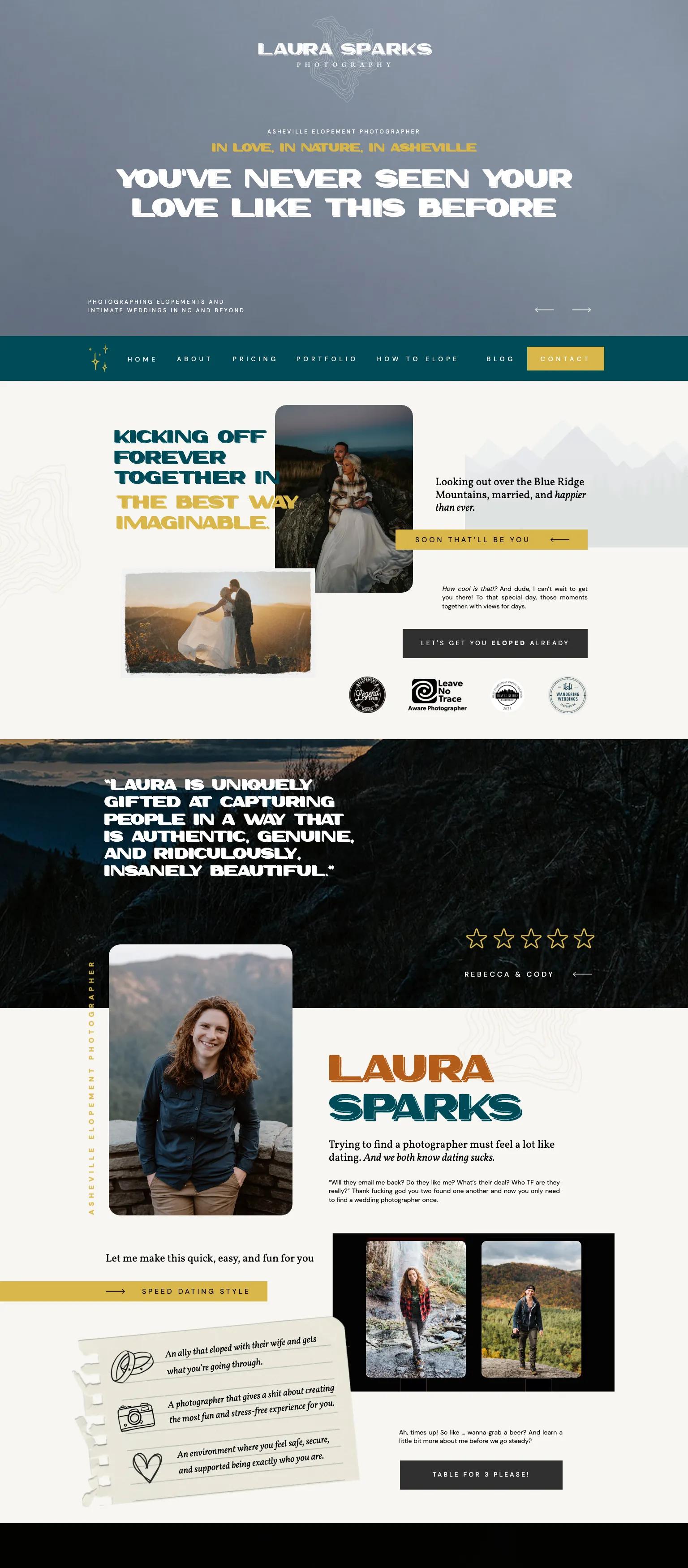 Laura Sparks Photography screenshot