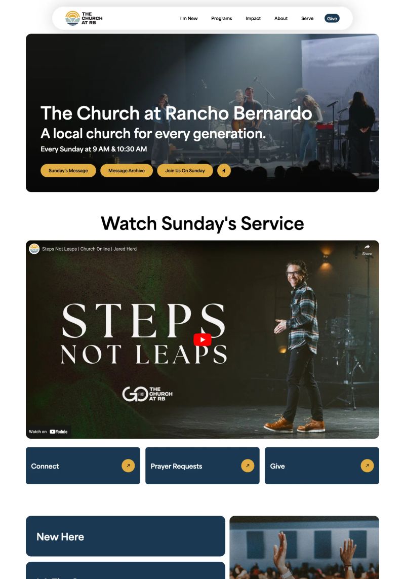 The Church at Rancho Bernardo screenshot